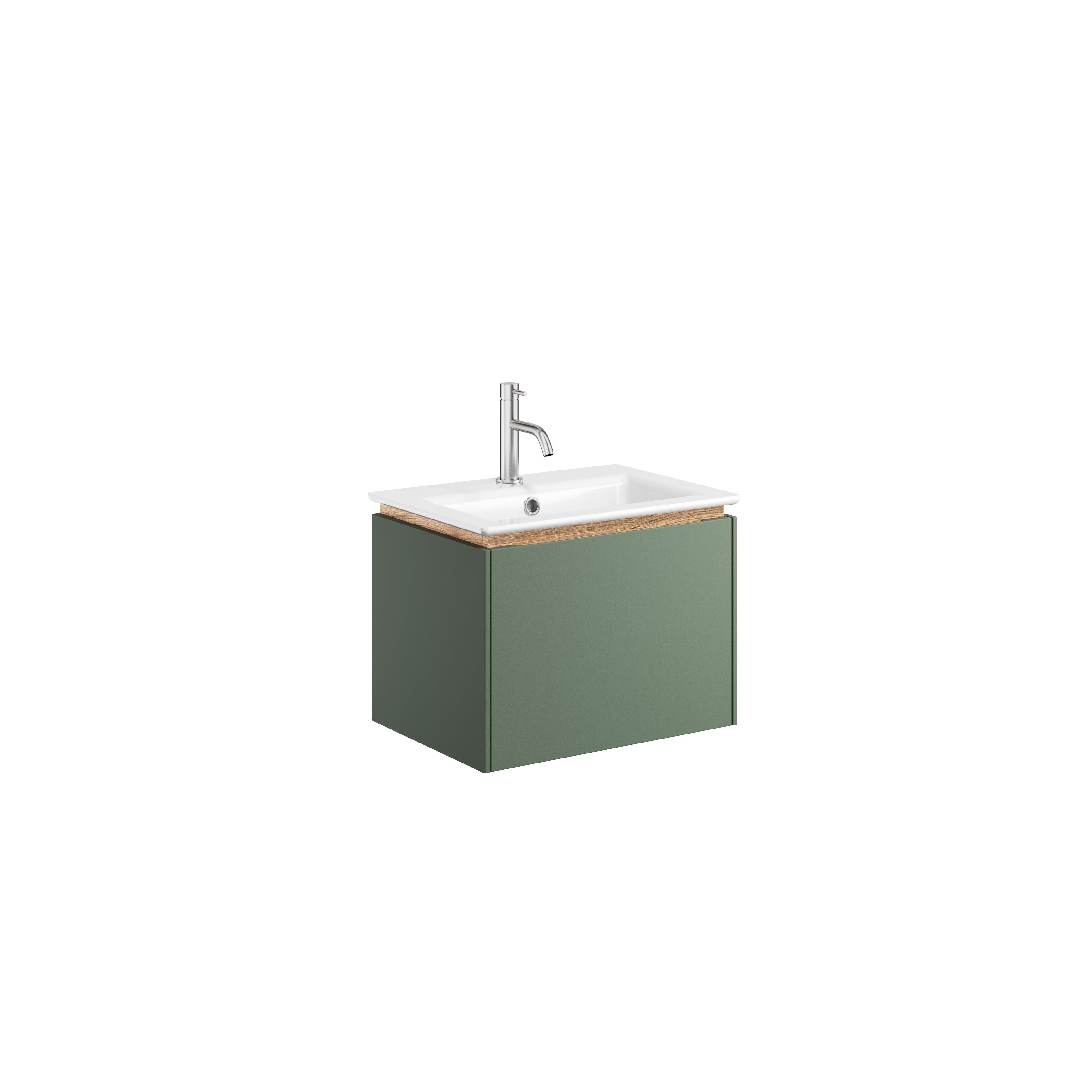 Crosswater Mada 500 Unit with Carrara Marble Effect Worktop
