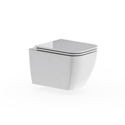 Mada Square Wall Hung Pan Rimless Inc Seat And Fixings