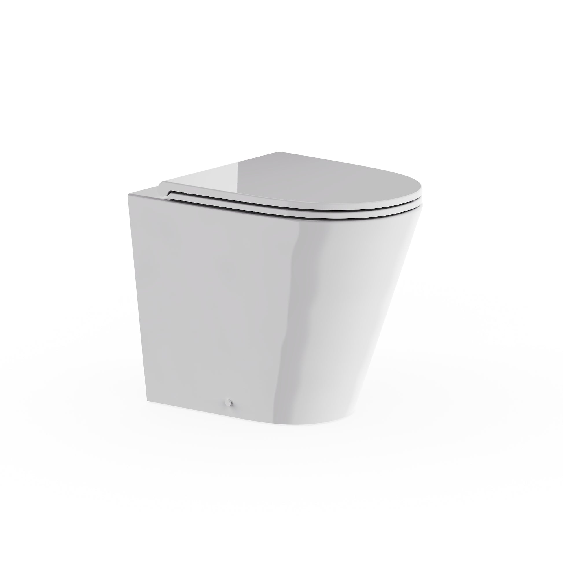 Mada Round Back To Wall Pan Rimless Inc Seat And Fixings