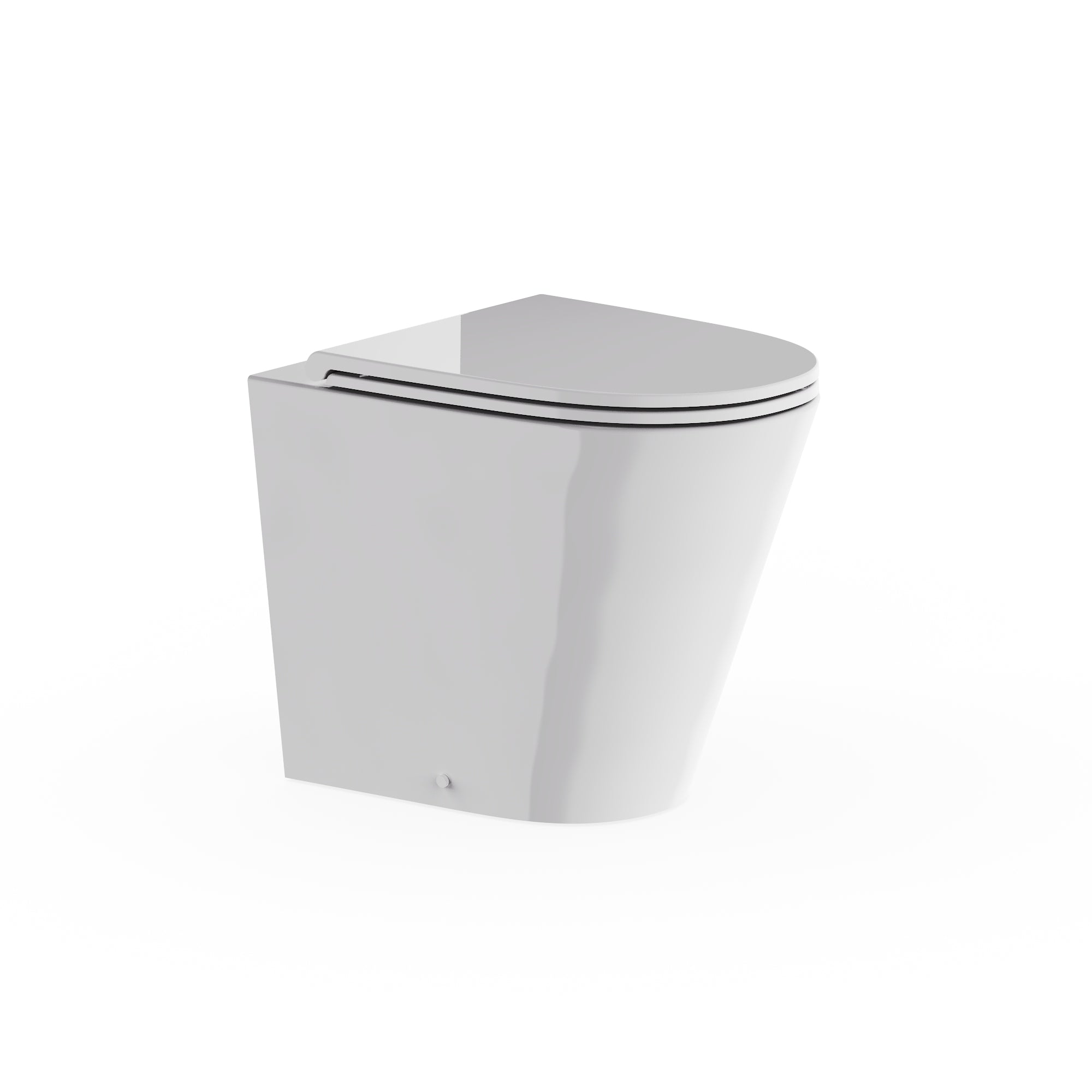 Mada Round Back To Wall Pan Rimless Inc Seat And Fixings