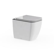 Mada Square Back To Wall Pan Rimless Inc Seat And Fixings