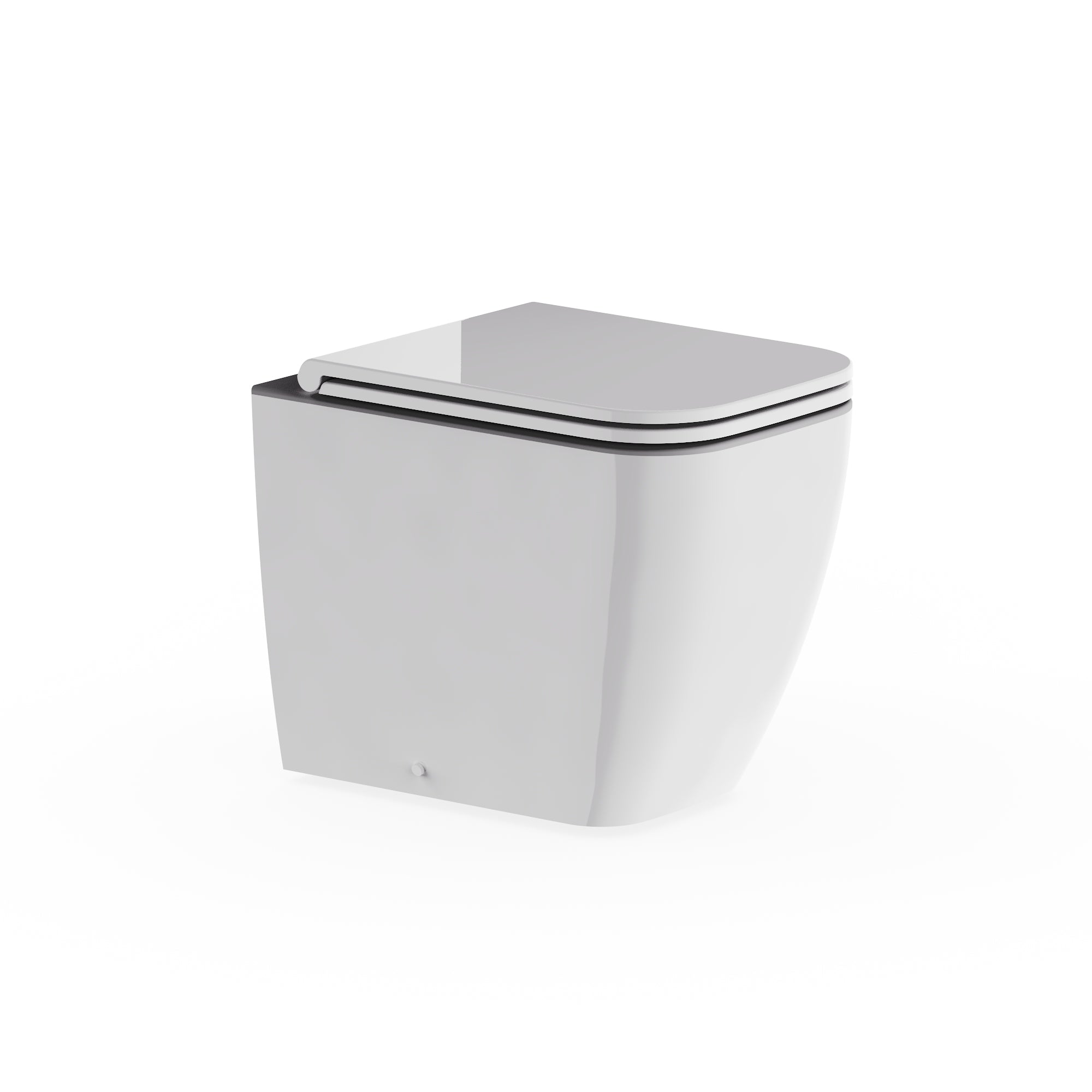 Mada Square Back To Wall Pan Rimless Inc Seat And Fixings