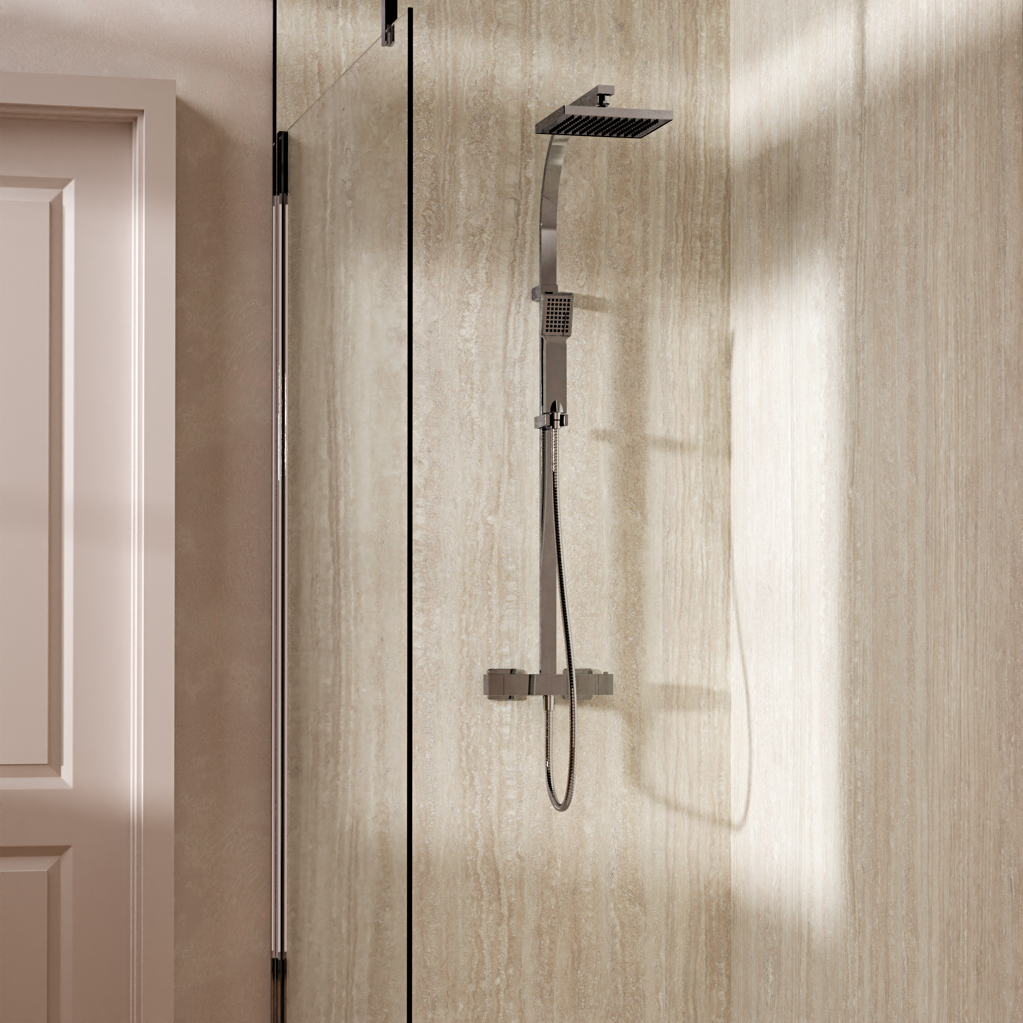 Planet Thermostatic Exposed Multifunction Valve