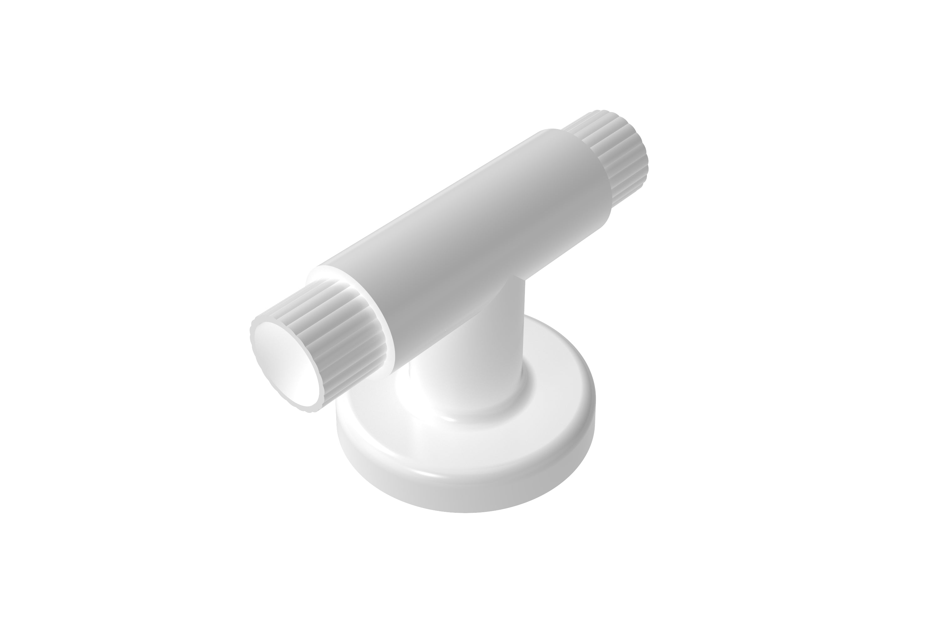 Plastic Fluted Modular System Wall Mounting With 180 Angle Joiner