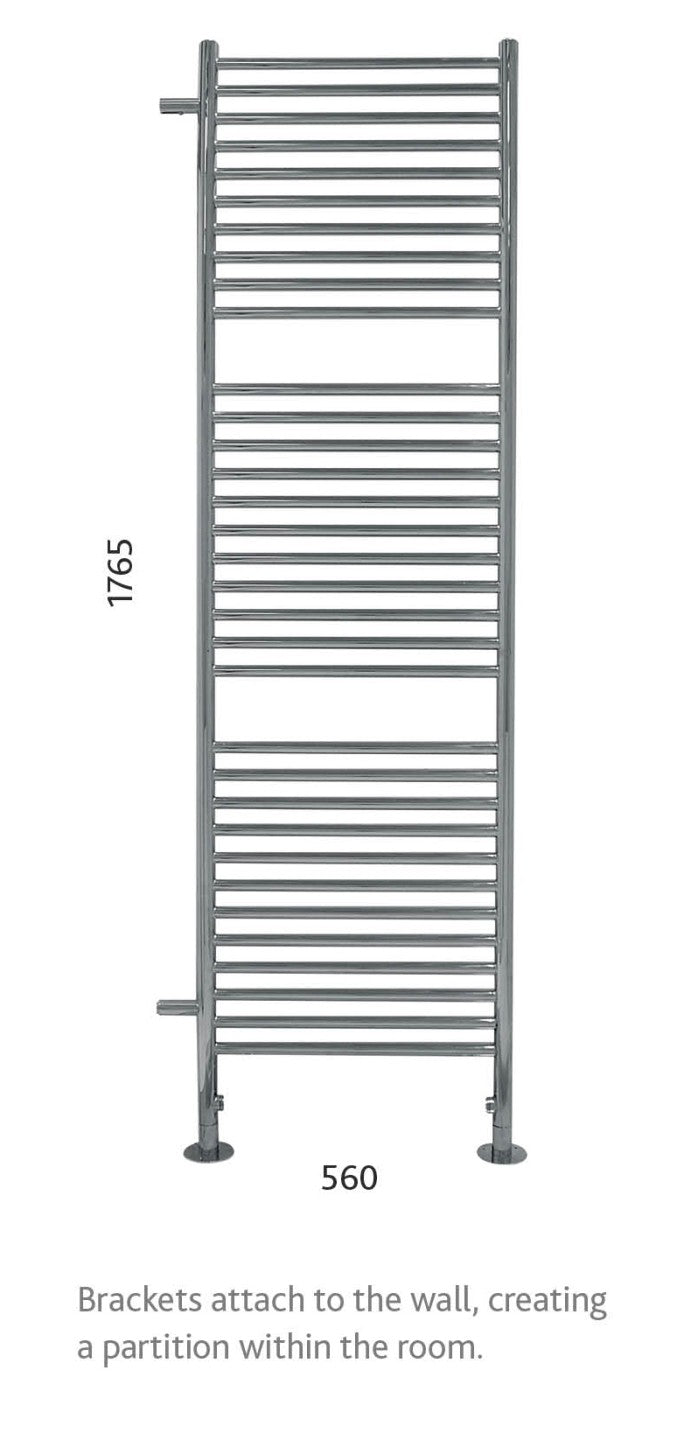 Midhurst Towel Rail (Side Rail) 1765 x 500mm Std. Electric