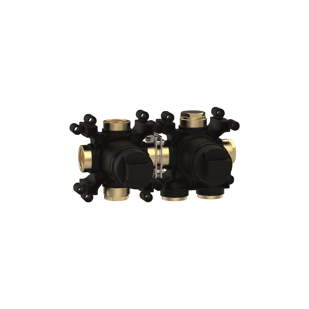 Crosswater MPRO Module 2 Outlet 2 Handle Shower Valve & Trimset