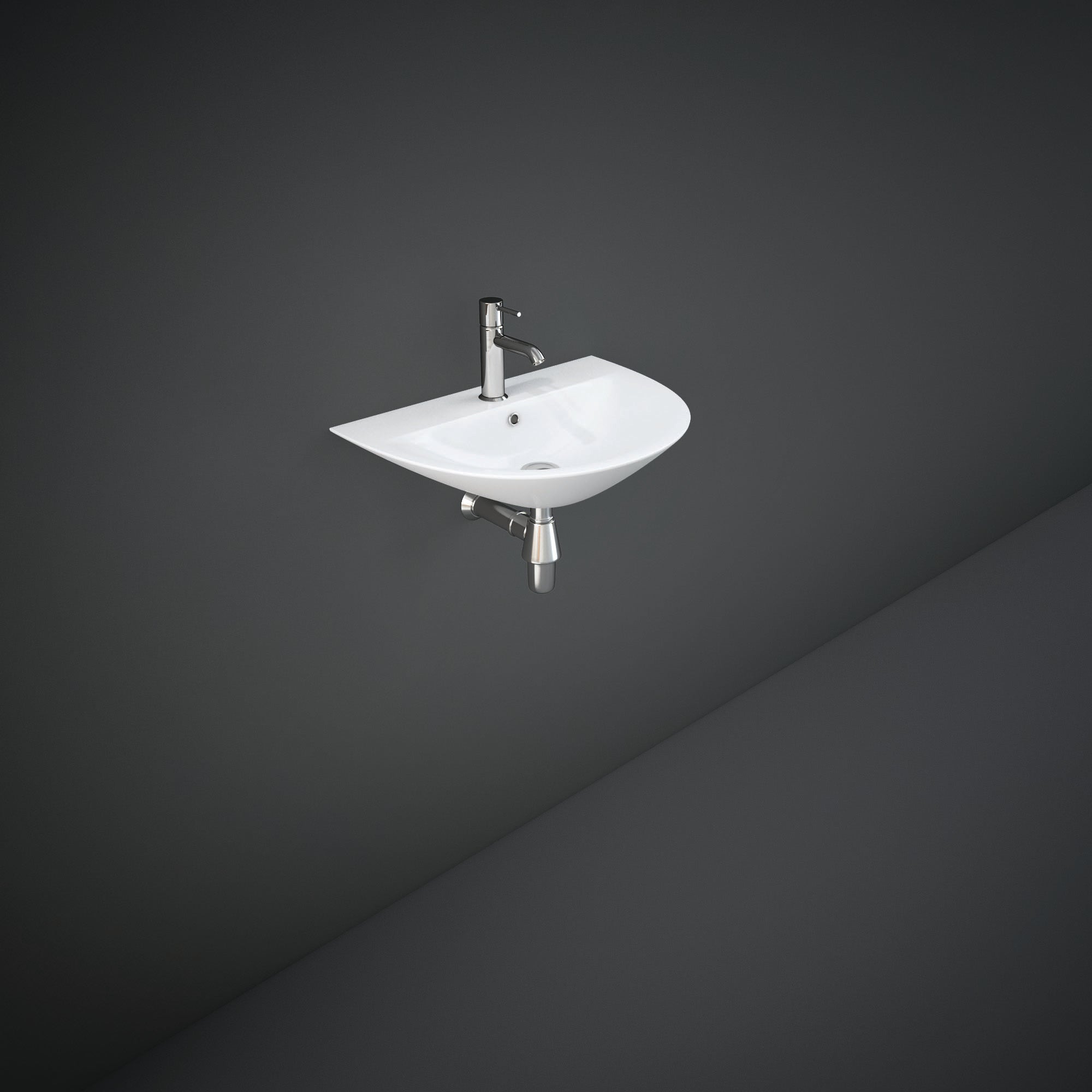 RAK Morning Wall Hung Basin 1TH