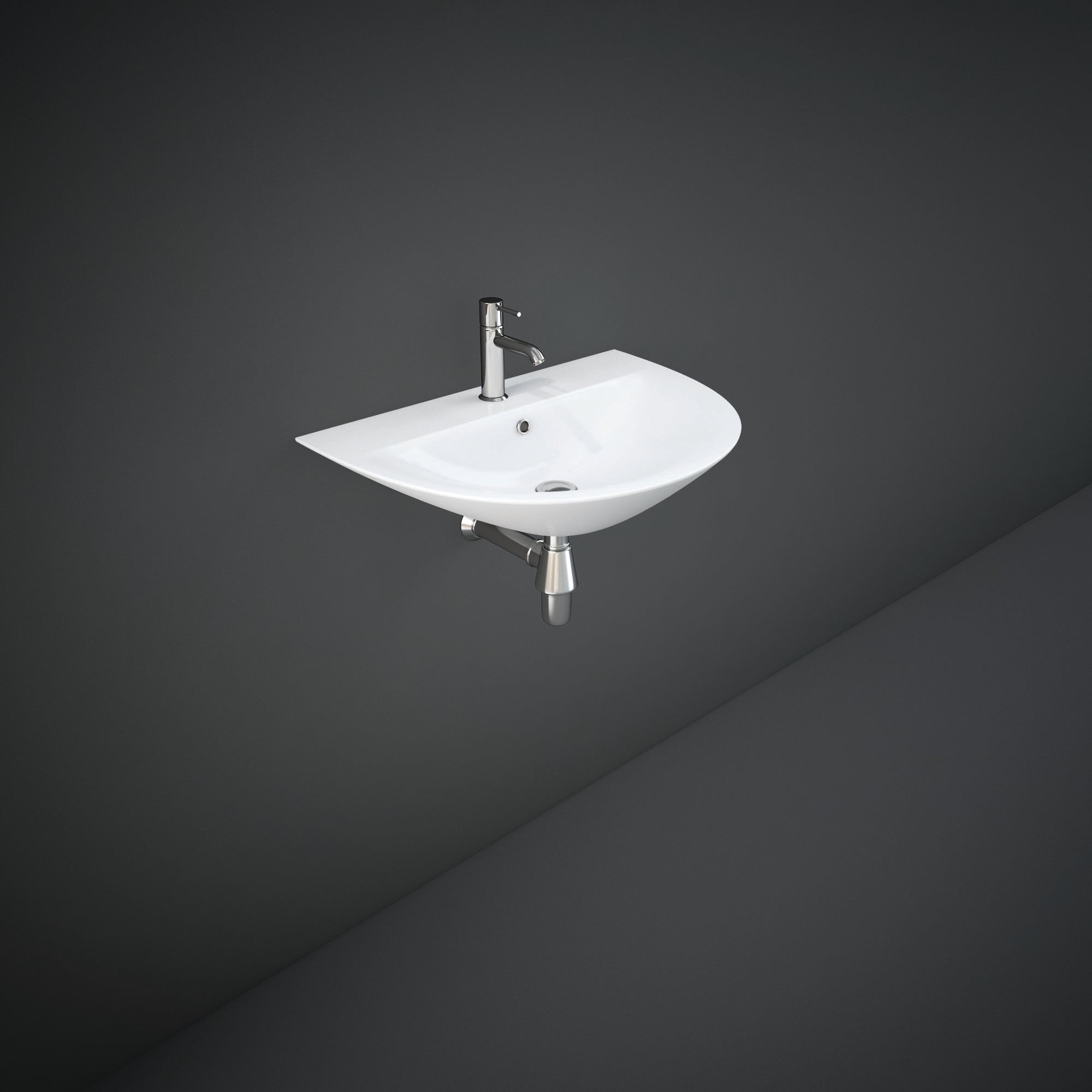 RAK Morning Wall Hung Basin 1TH