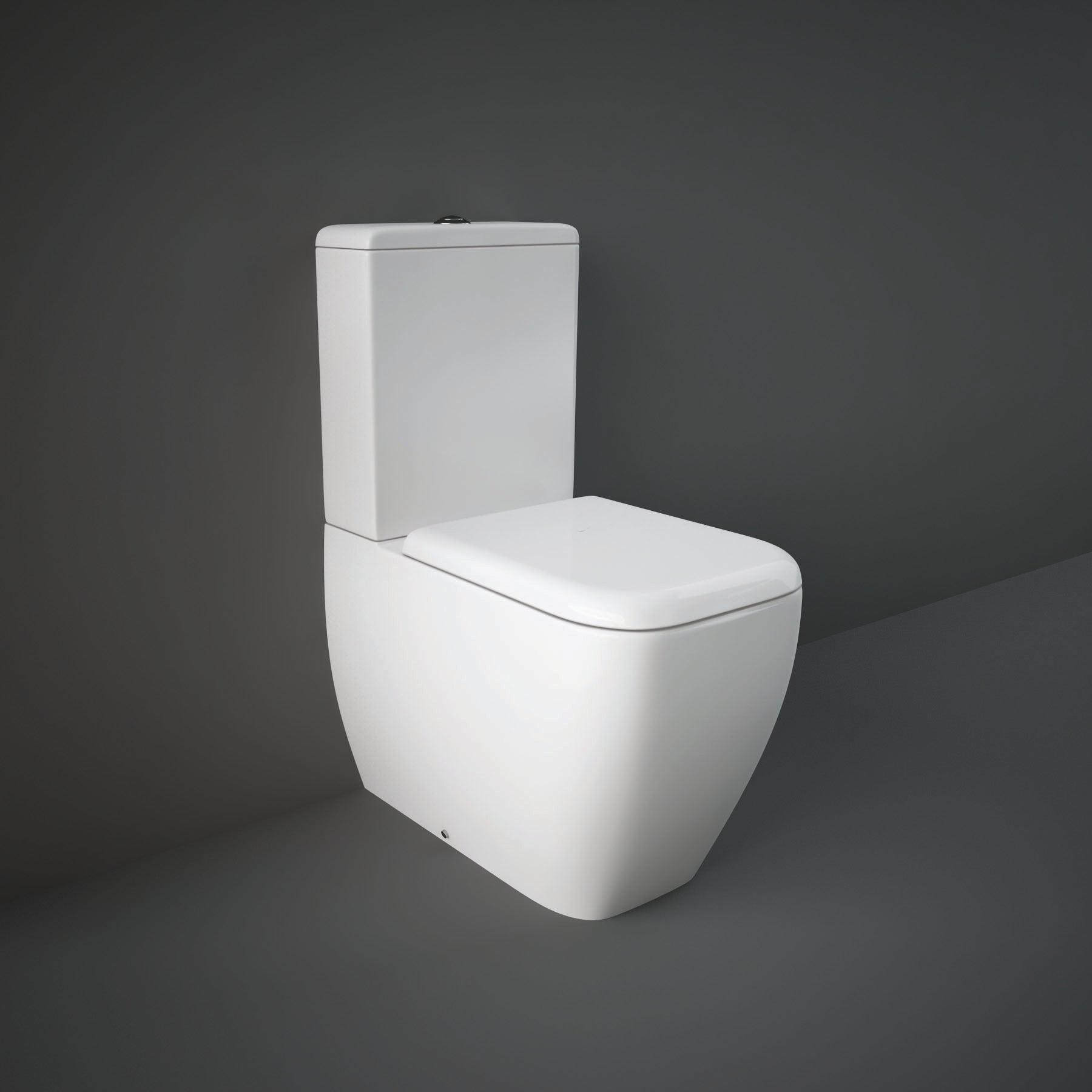 RAK Metropolitan Rimless Close Couple Fully BTW WC Pan