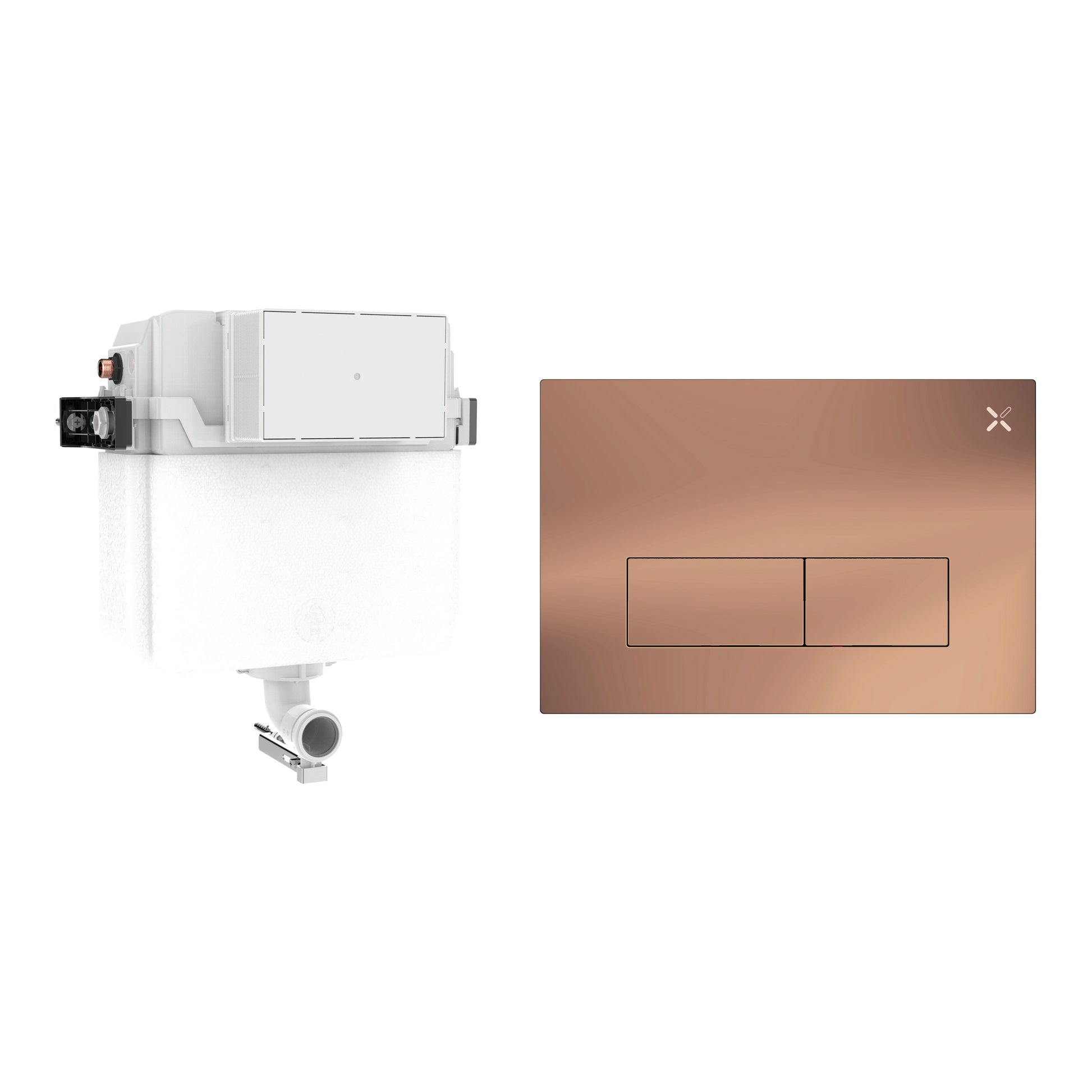 MPRO Stainless Steel Cistern Set 1