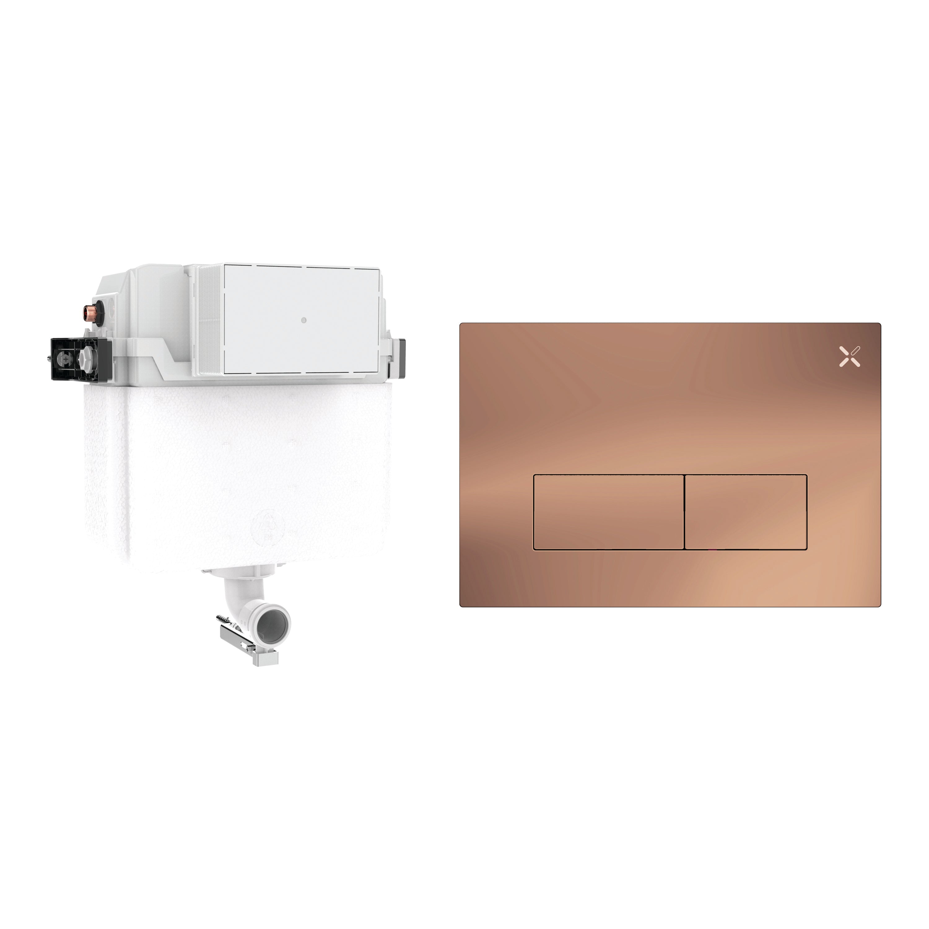 MPRO Stainless Steel Cistern Set 1