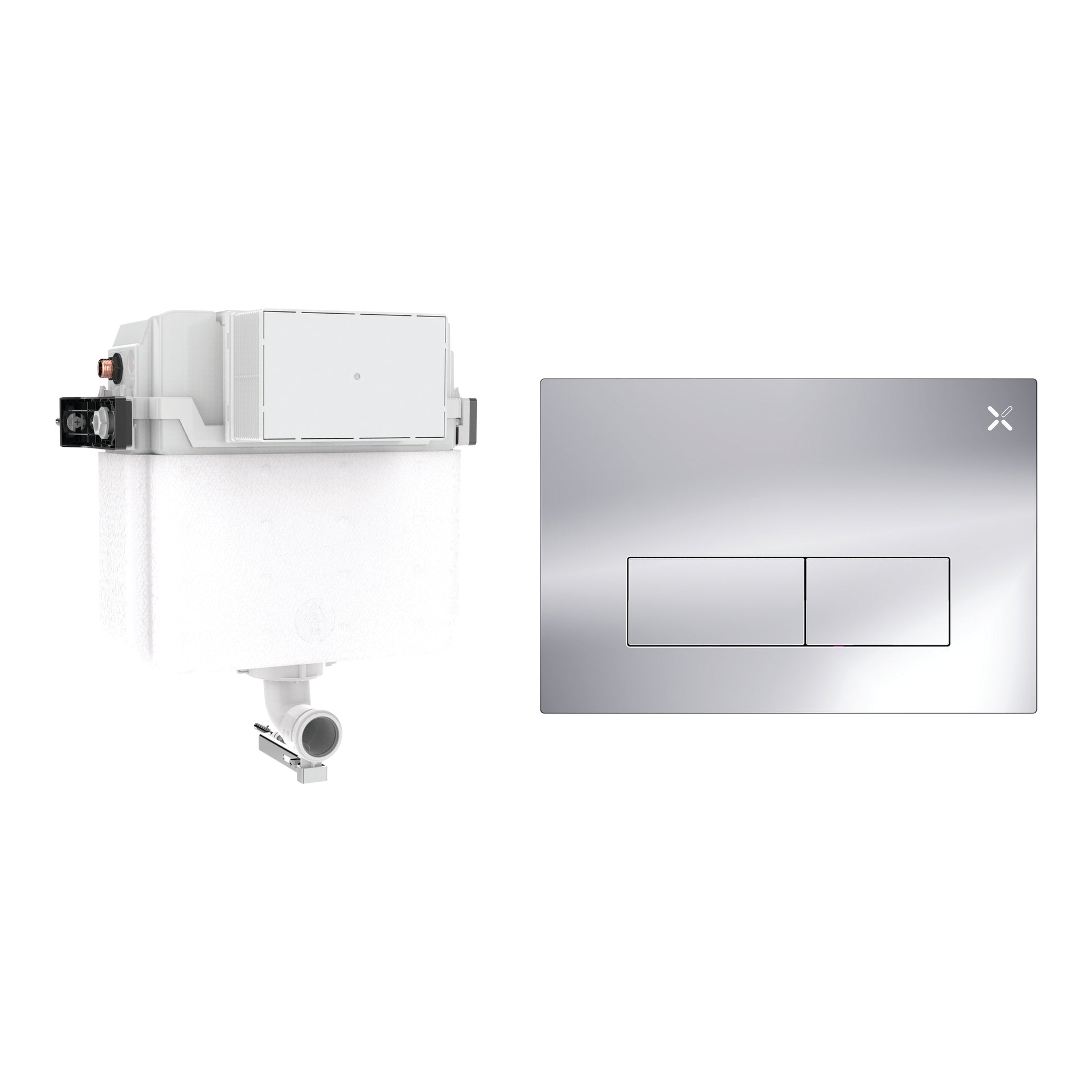 MPRO Stainless Steel Cistern Set 1