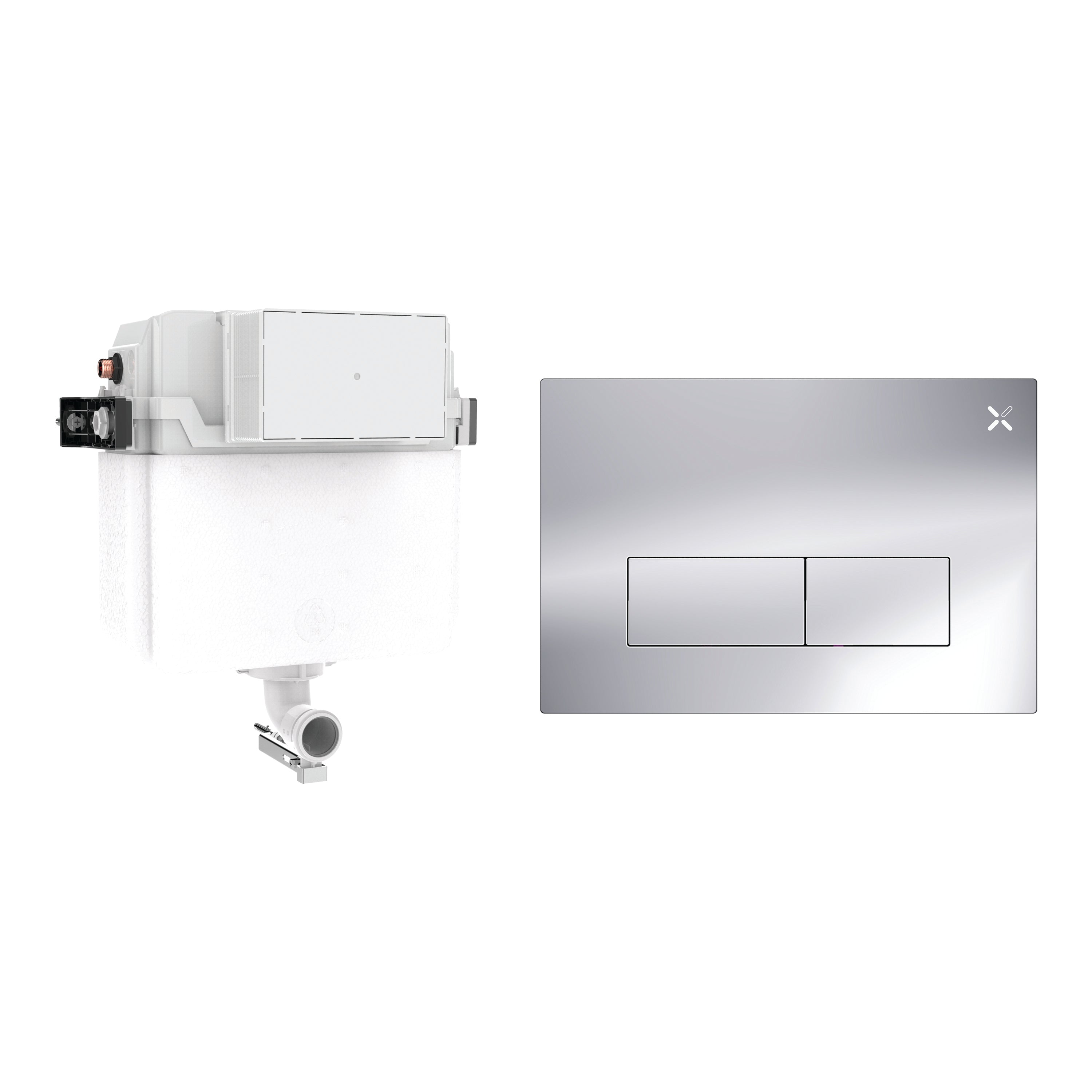 MPRO Stainless Steel Cistern Set 1