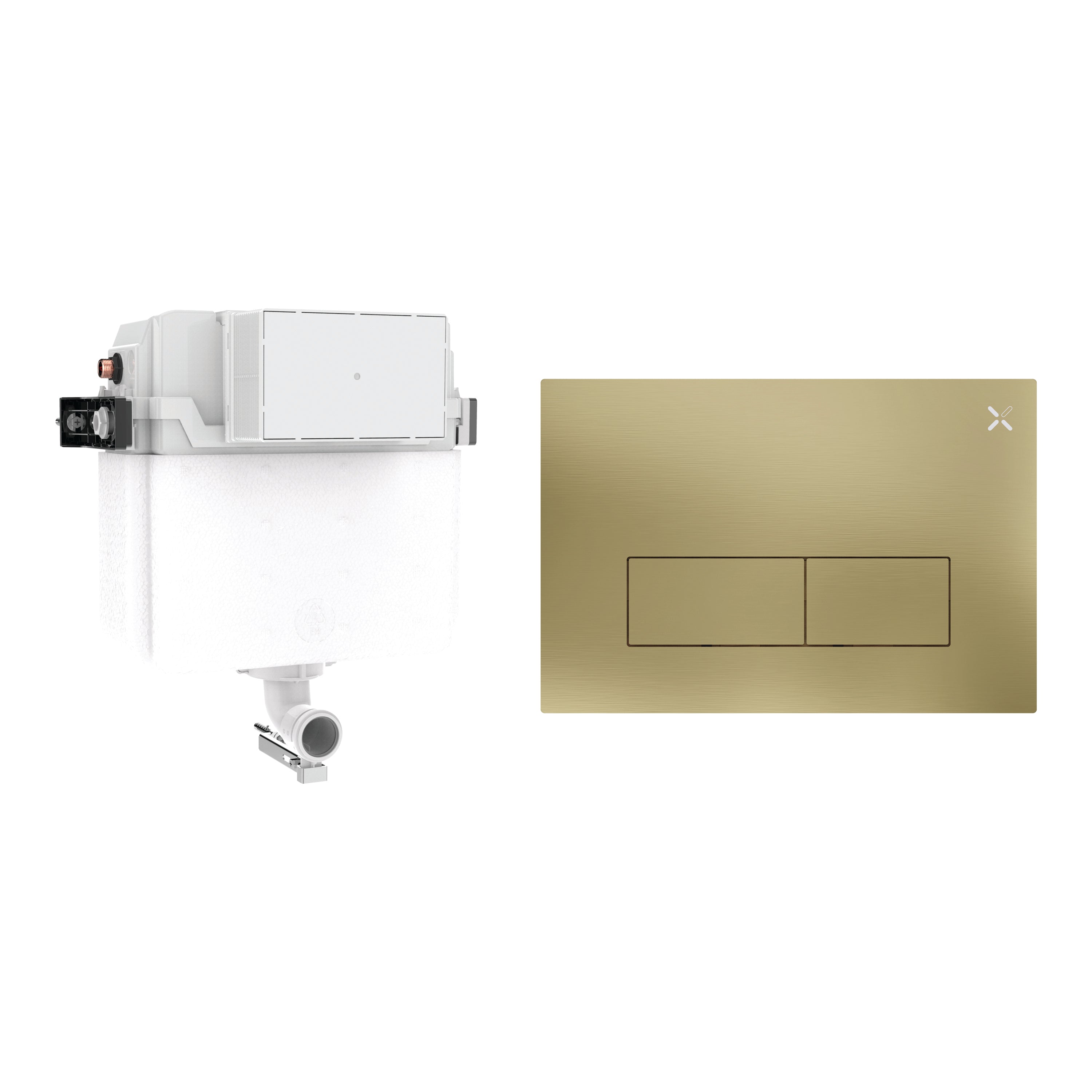 MPRO Stainless Steel Cistern Set 1