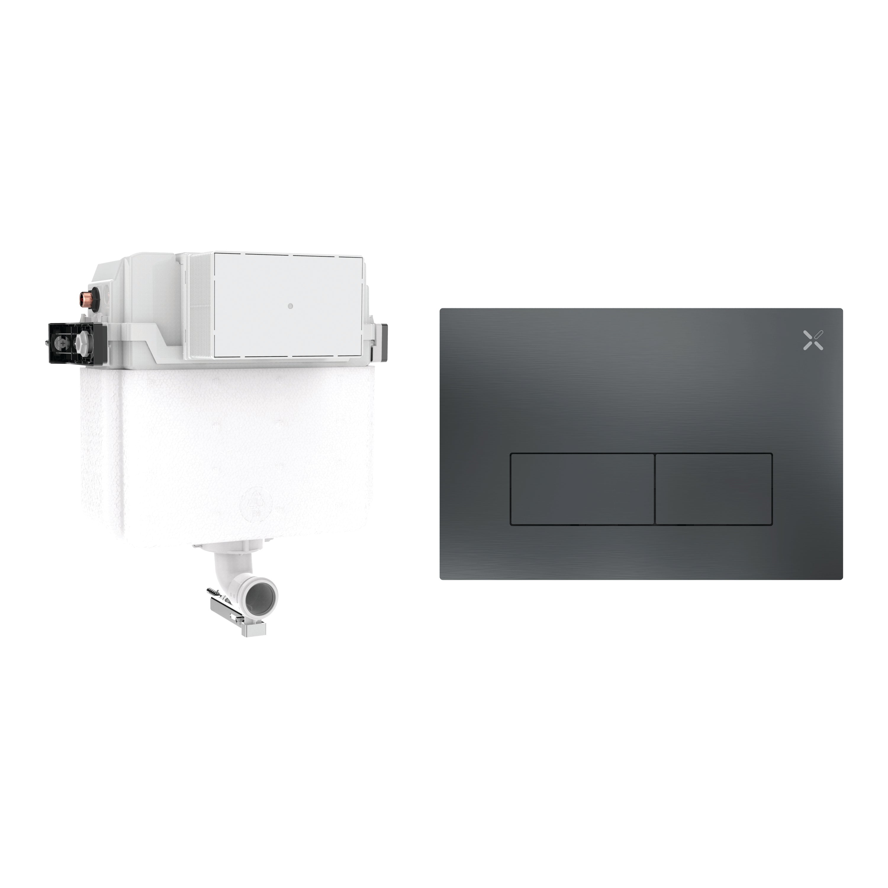 MPRO Stainless Steel Cistern Set 1