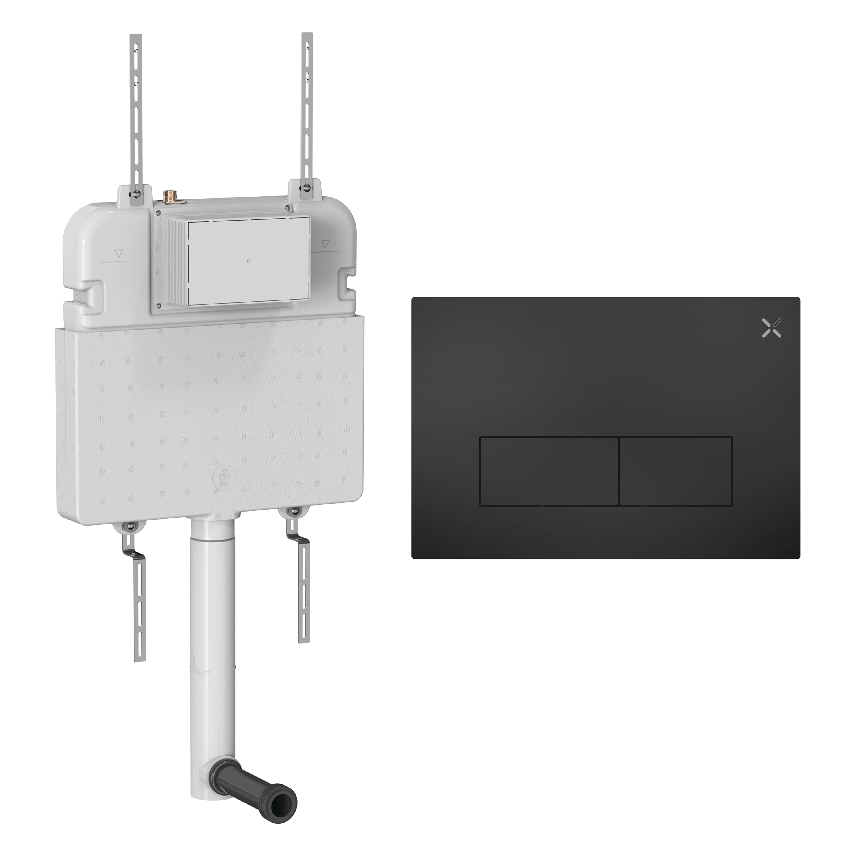 MPRO Stainless Steel Cistern Set 2