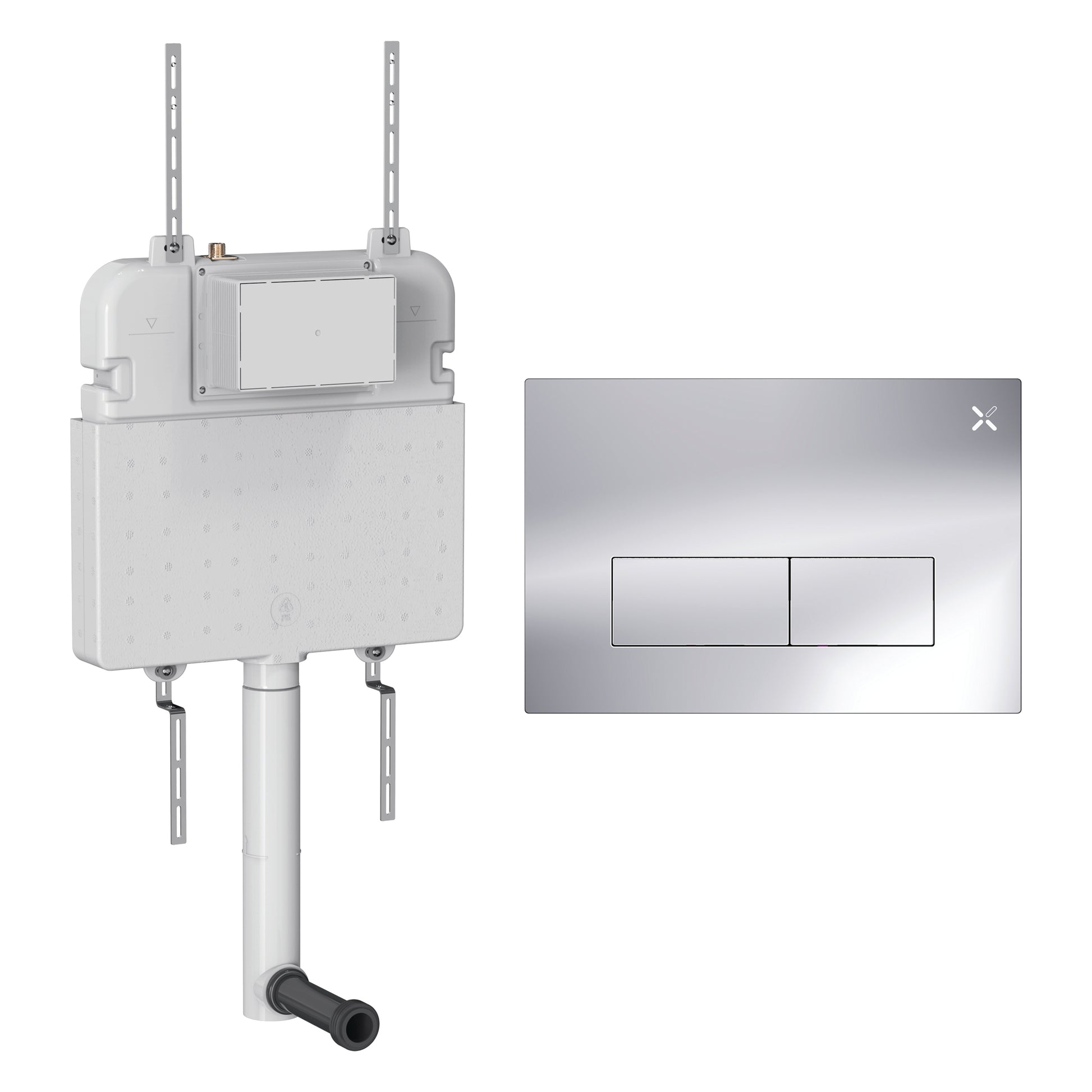 MPRO Stainless Steel Cistern Set 2