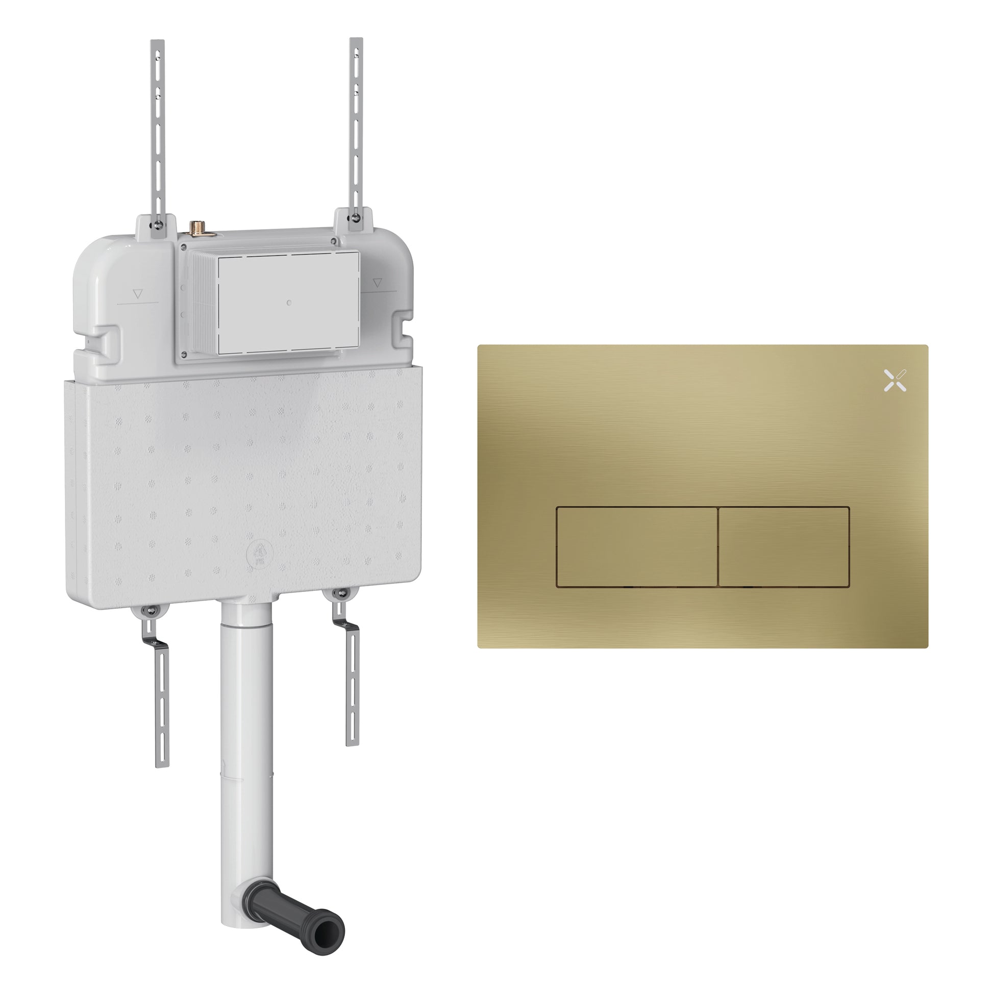 MPRO Stainless Steel Cistern Set 2