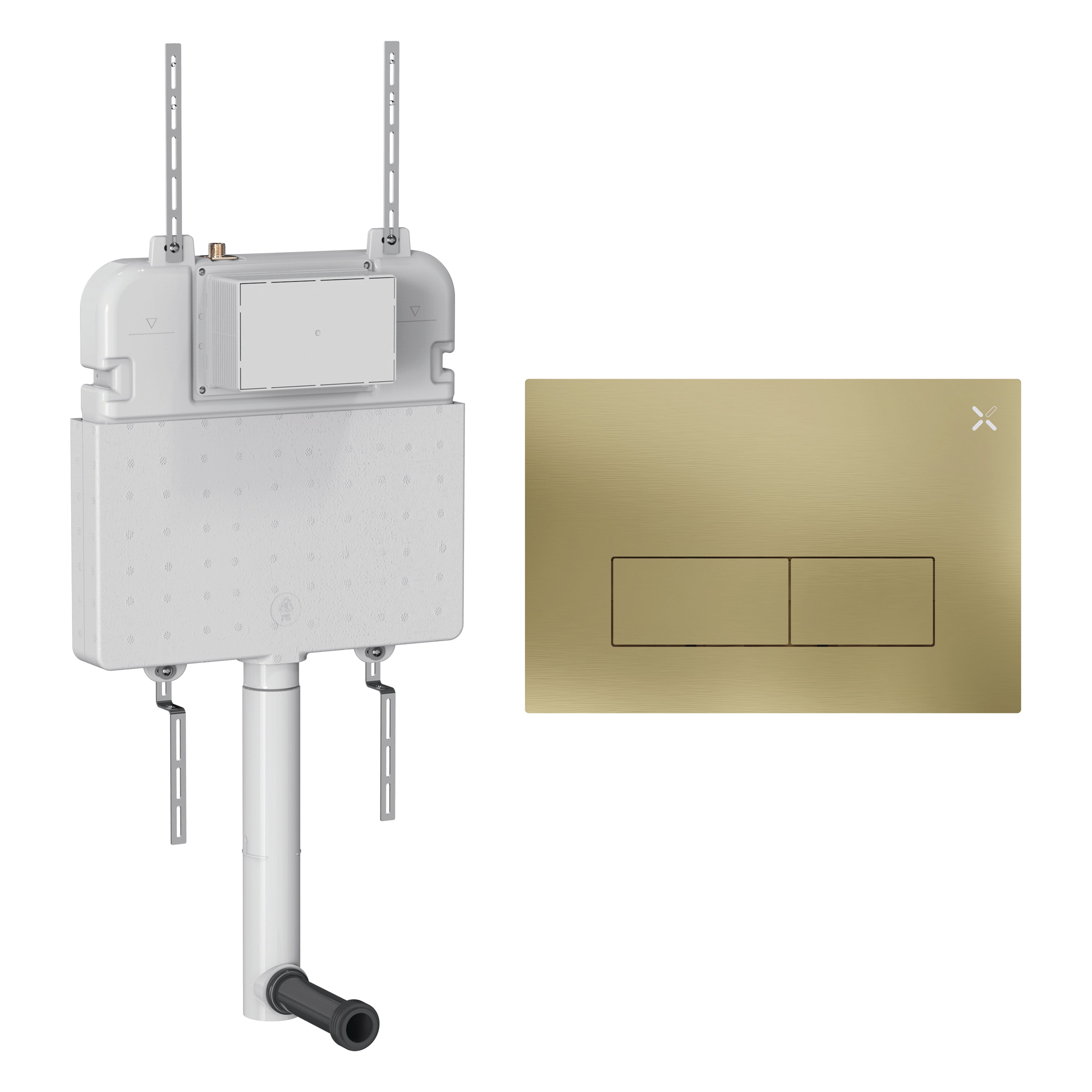 MPRO Stainless Steel Cistern Set 2