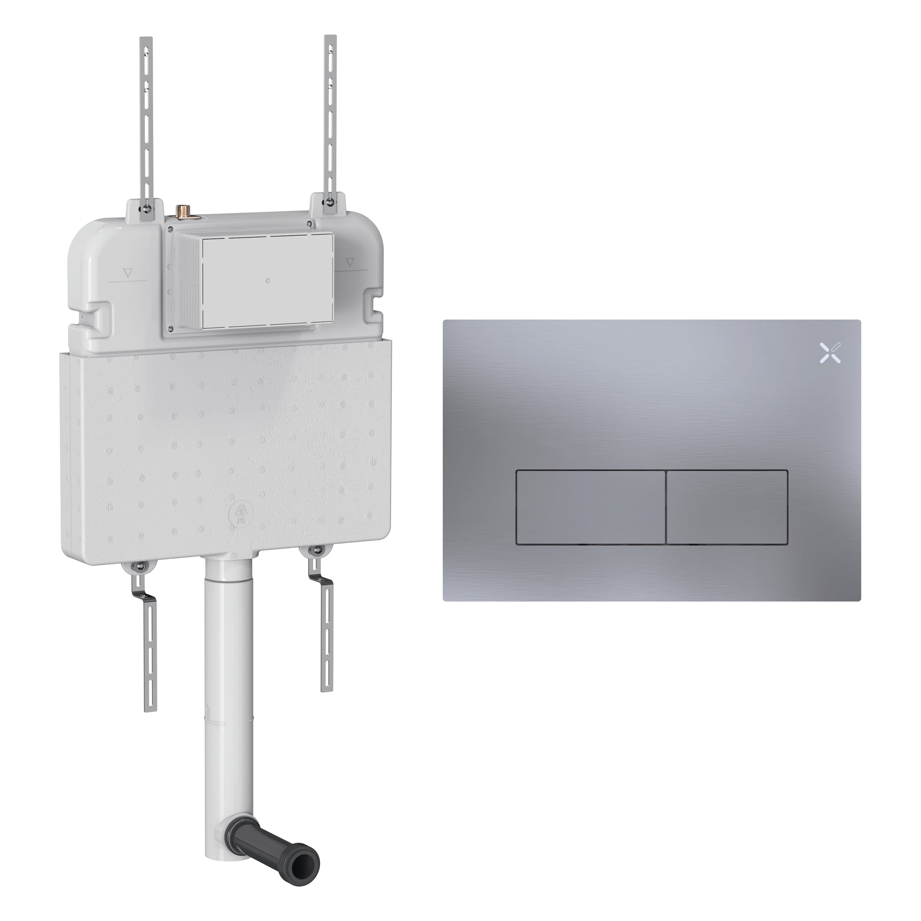 MPRO Stainless Steel Cistern Set 2