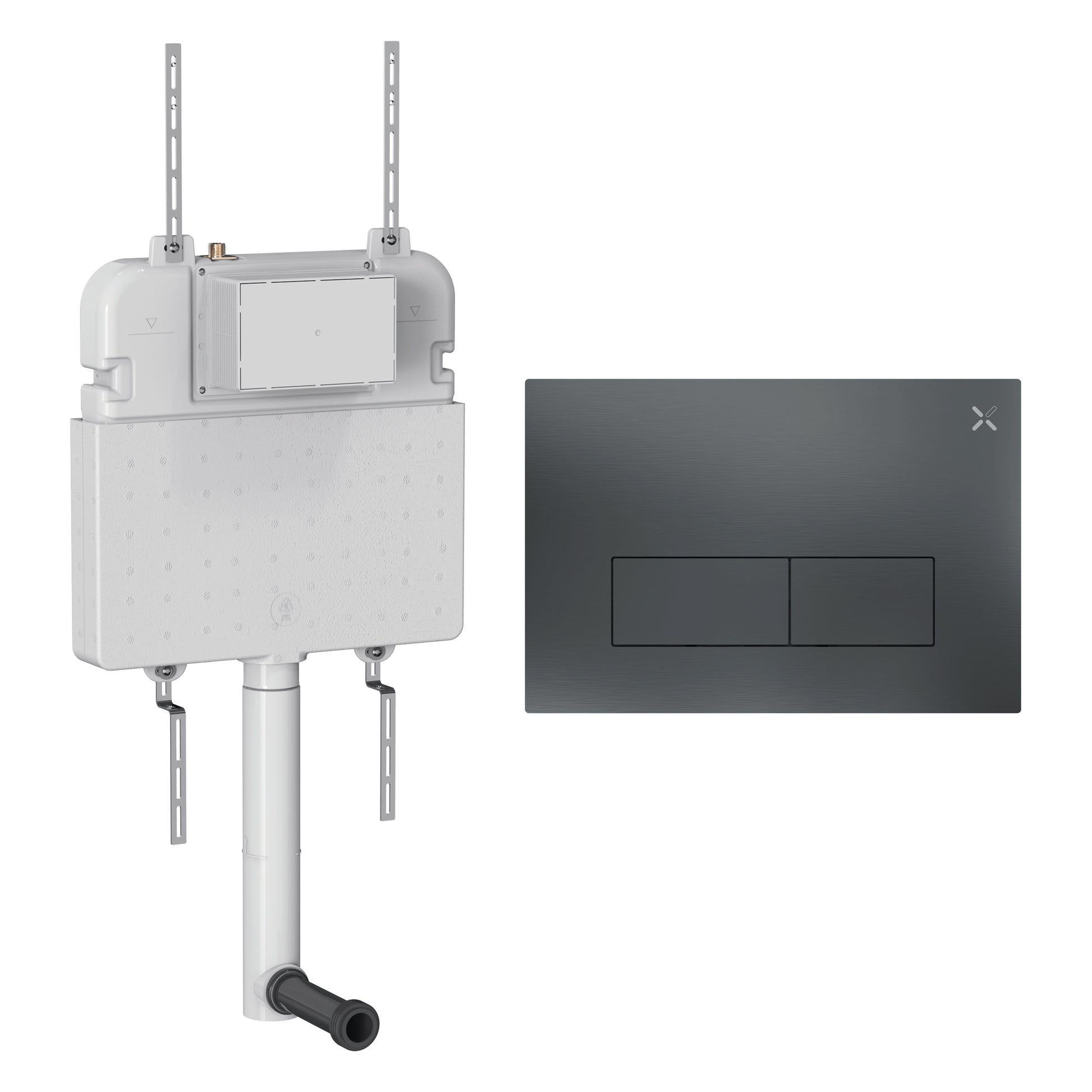 MPRO Stainless Steel Cistern Set 2