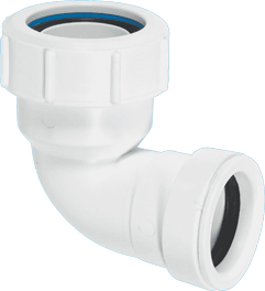 1¼ 90° Multifit Bend x 32mm Pushfit