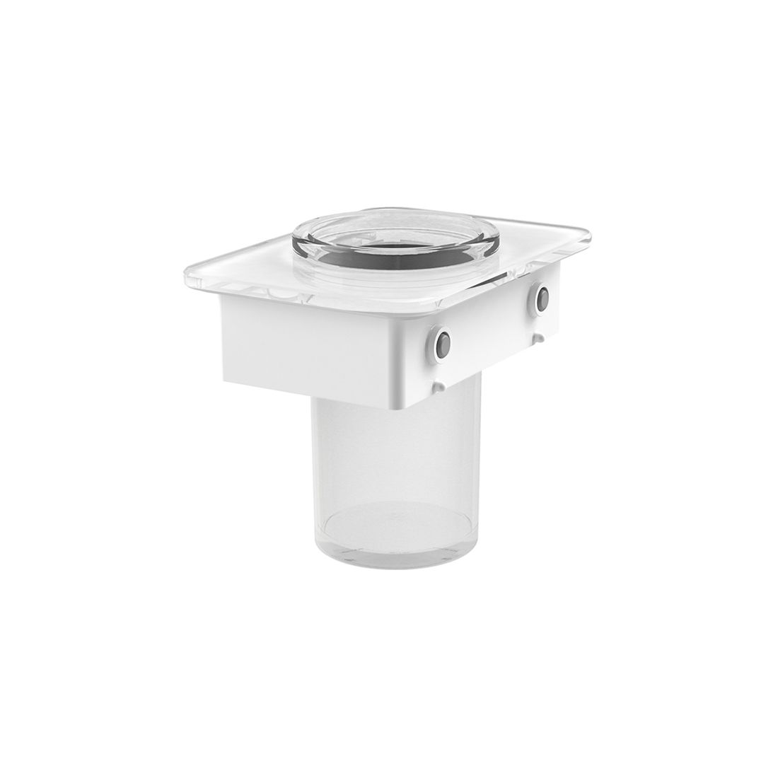 Frosted Glass Tumbler with 150mm