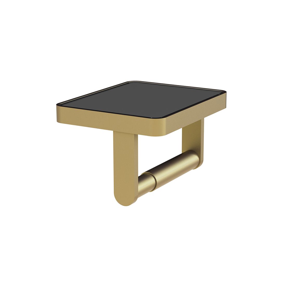 Paper Holder with Black Glass