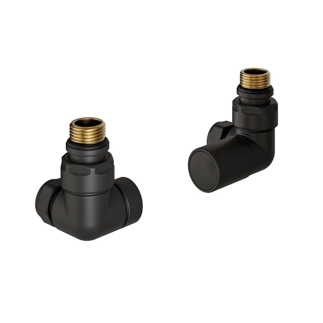 MUSE Heated towel rail corner valve pack