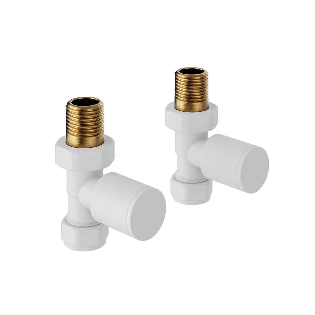 MUSE Heated towel rail Straight valve pack