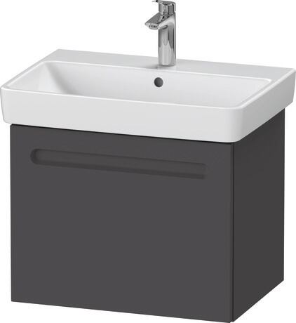 Duravit No.1 Vanity unit wall-mounted 1-drawer (no internal drawer)
