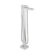 Notion Bath Shower Mixer with Shower Kit Single Lever Floor Mounted