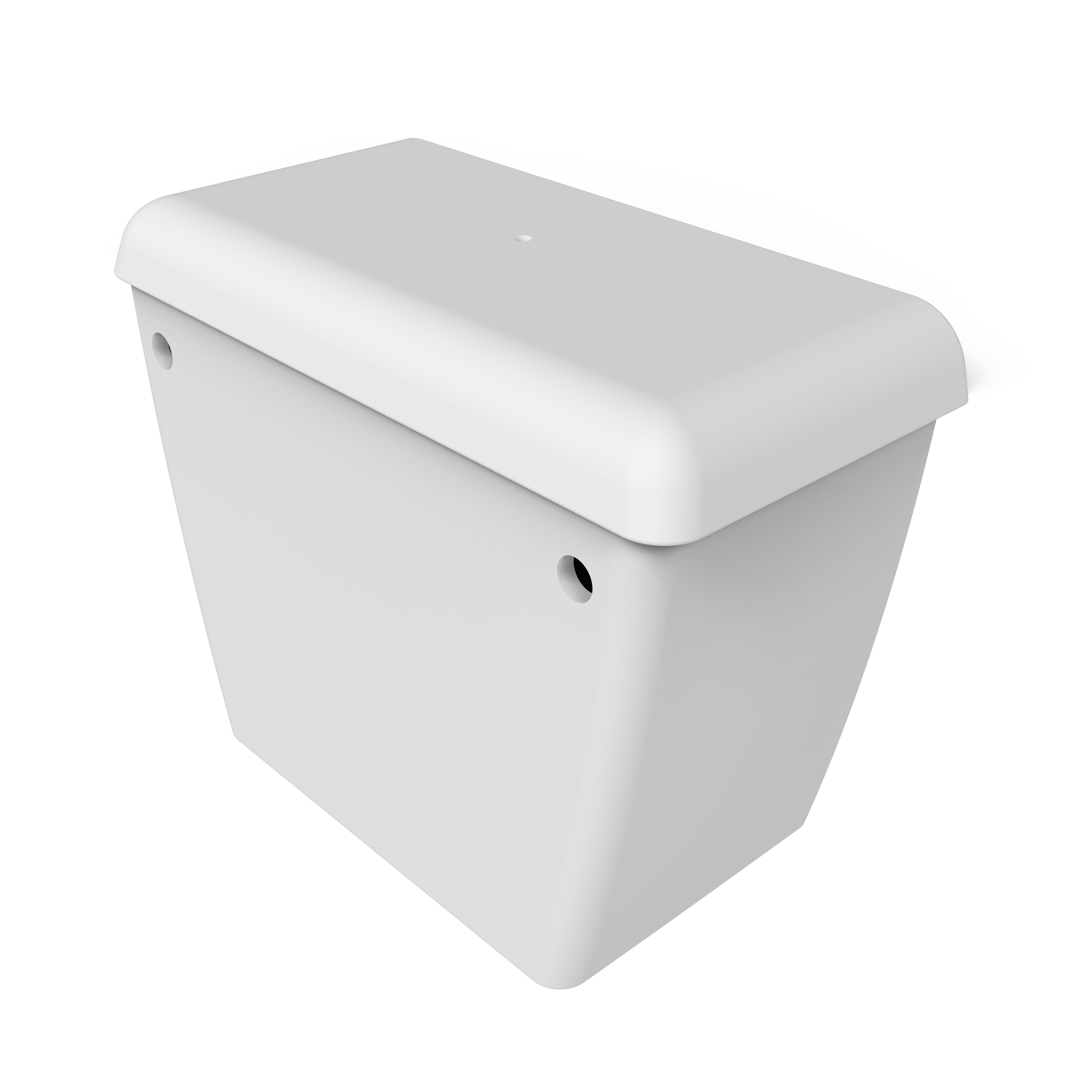 Low Level Cistern With Lockable Lid For Box Rim Pan