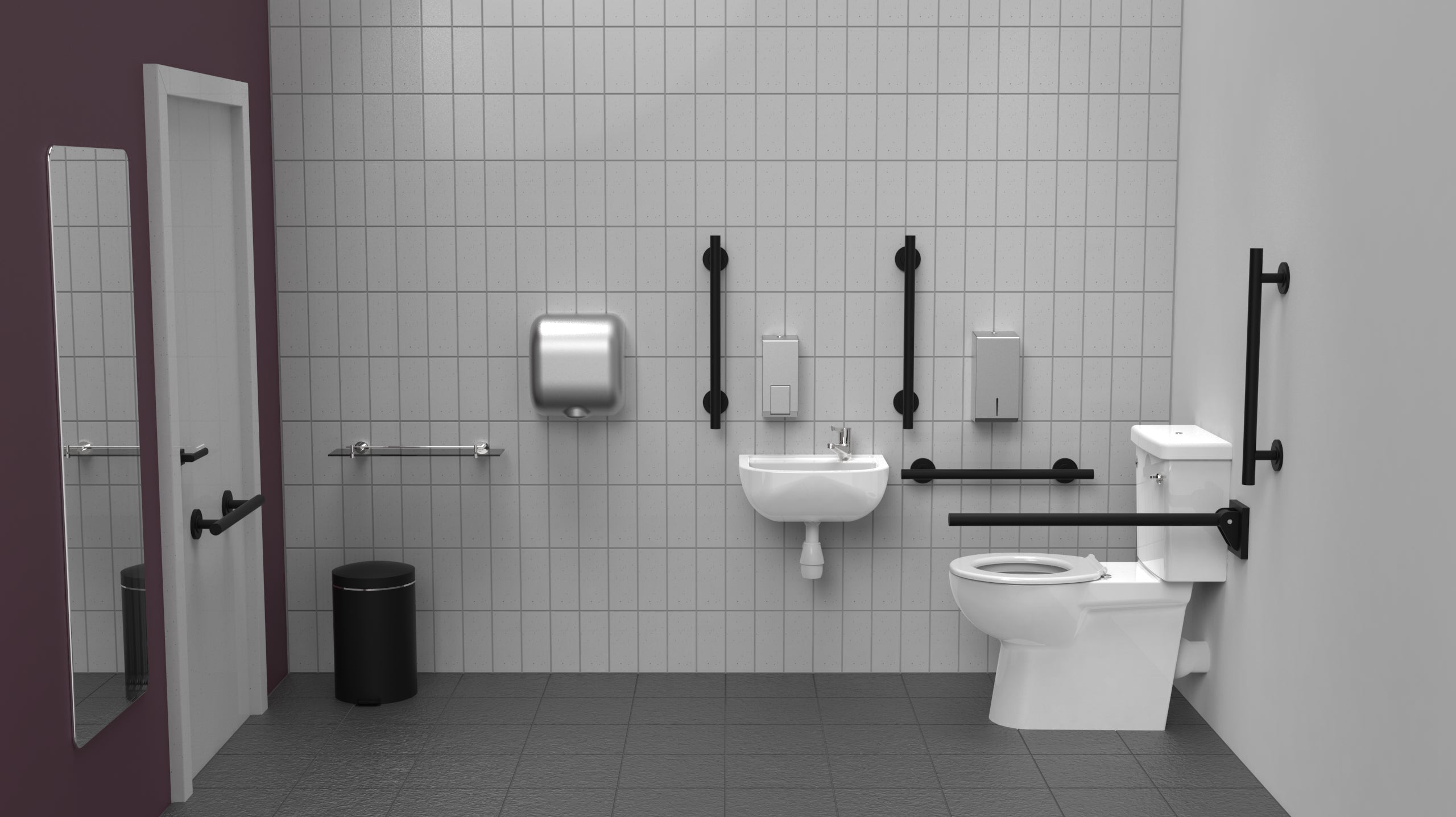 Premium Rimless Right Handed Luxury Close Coupled Doc M Toilet Pack