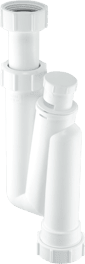 Offset Anti-Syphon Basin Trap