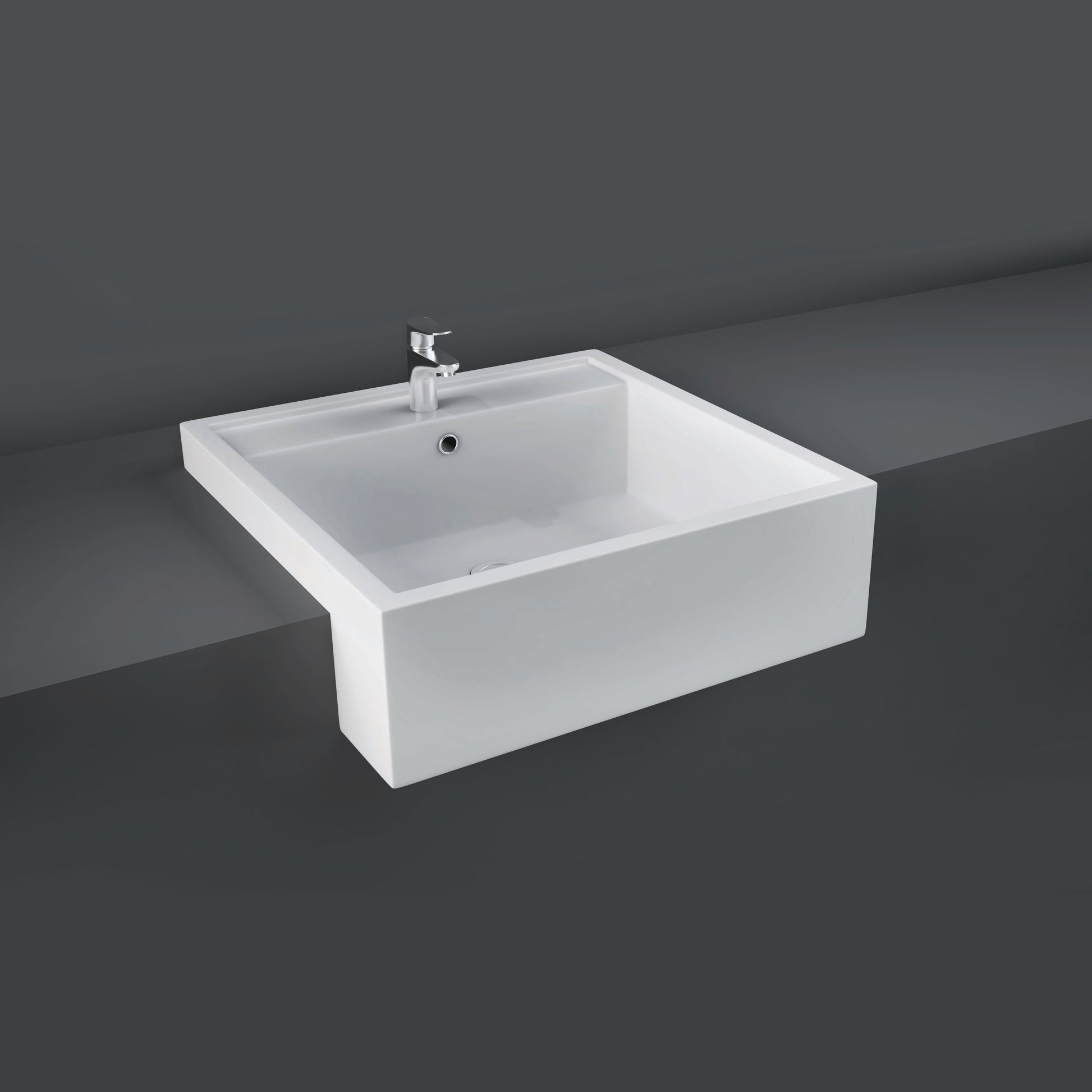 RAK Nova Semi Recessed Basin 1t/h