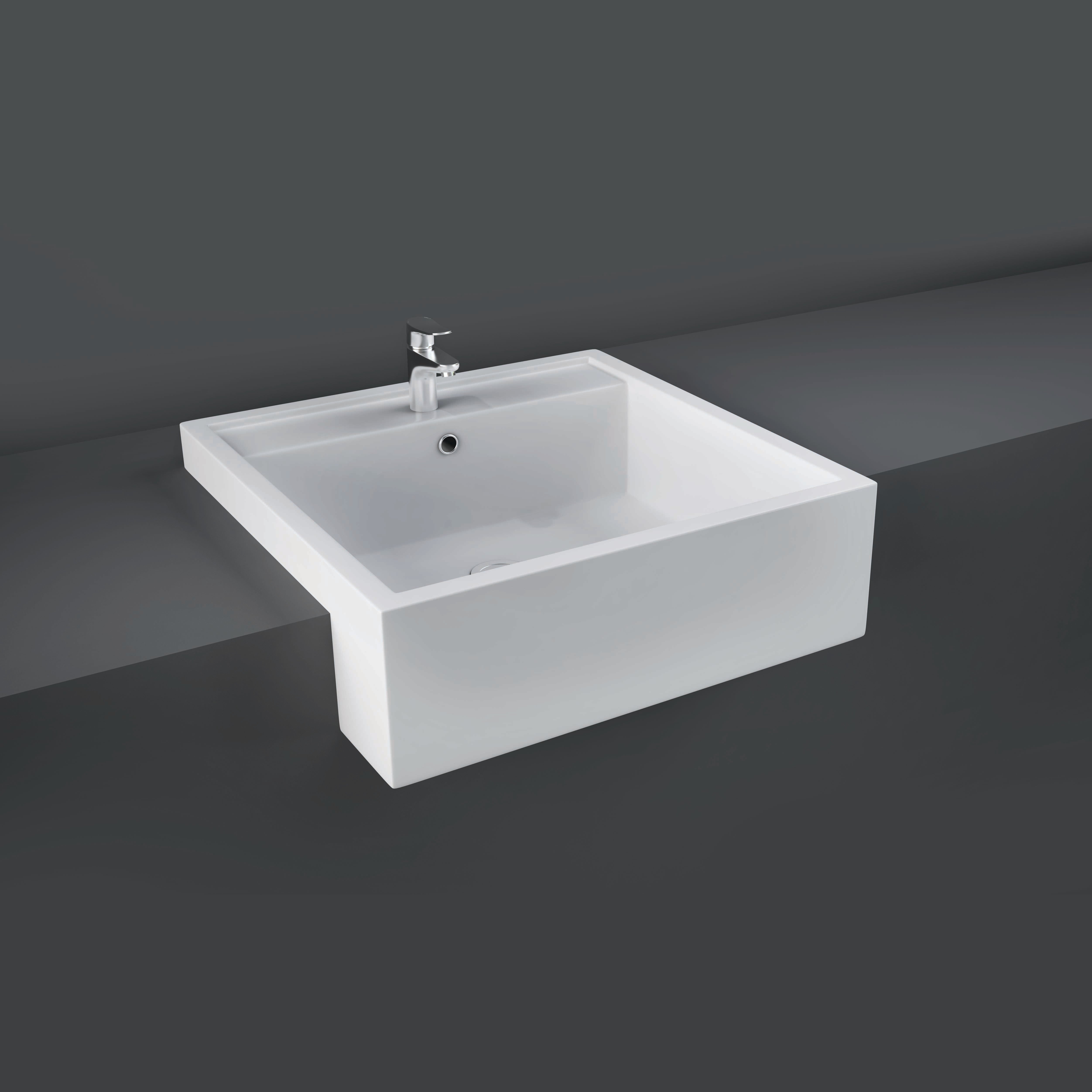 RAK Nova Semi Recessed Basin 1t/h