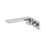 Omika Wall Mounted Basin Mixer Chrome