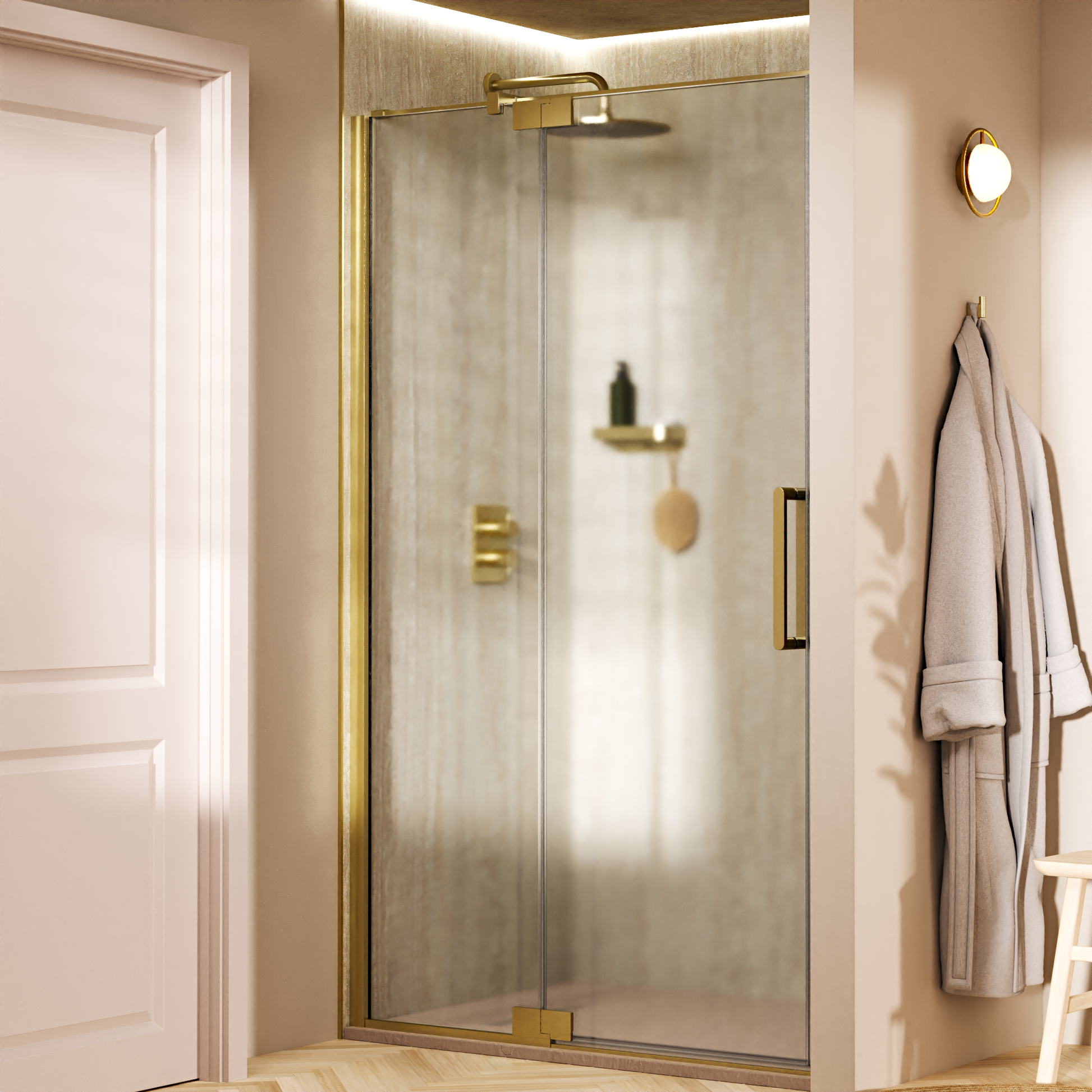 Optix Pivot Door Inline