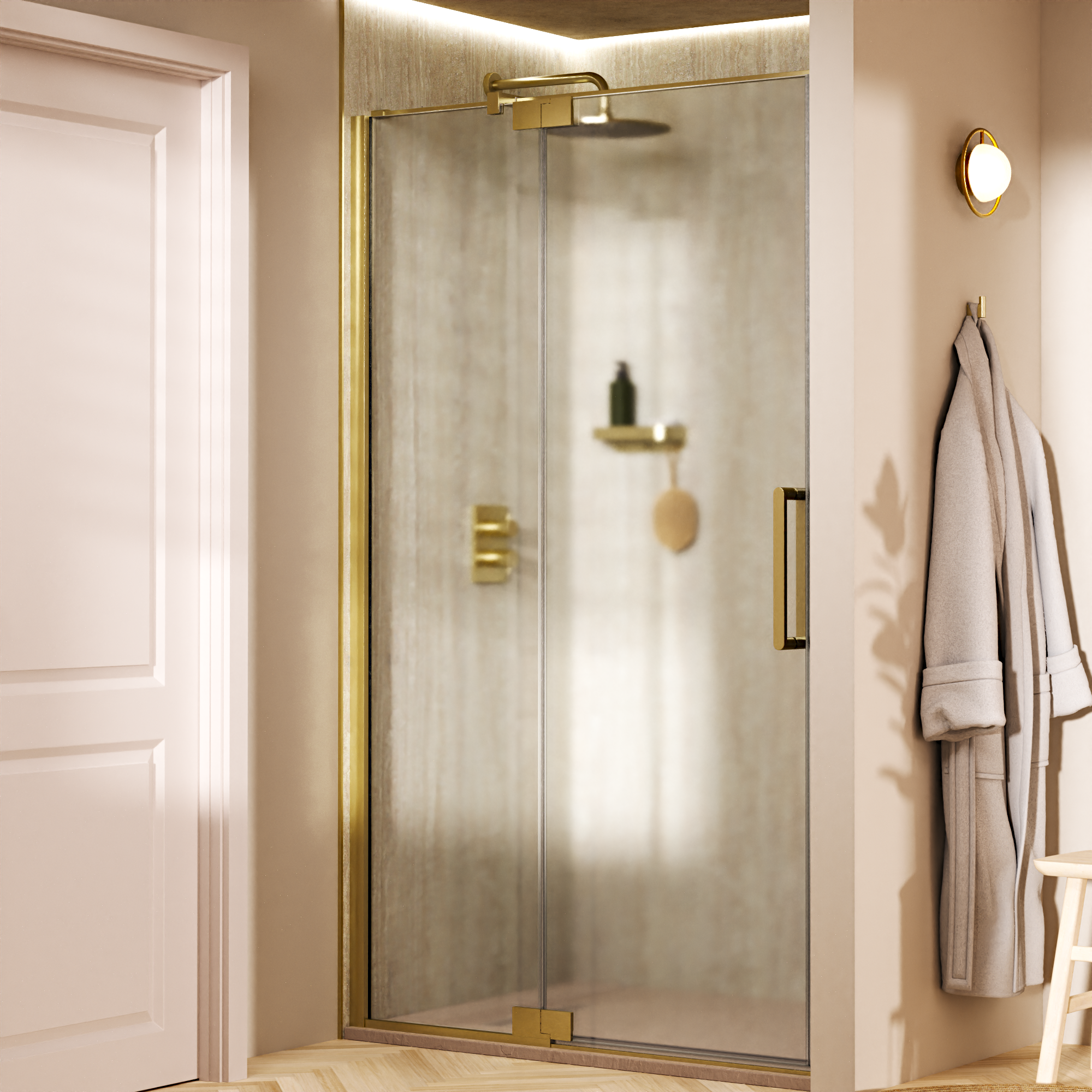 Optix Pivot Door Inline
