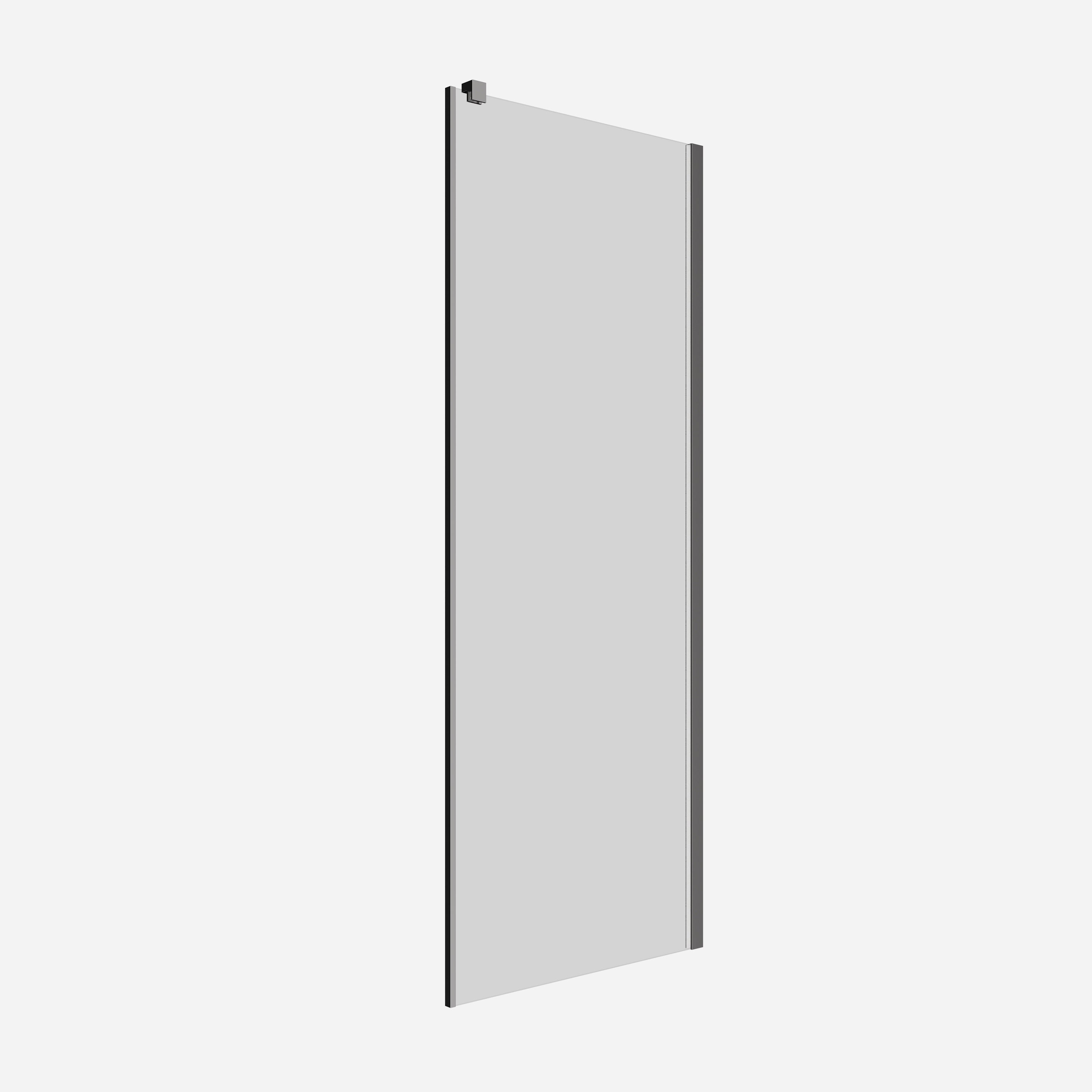 Optix Side Panel for Pivot Door with In Line
