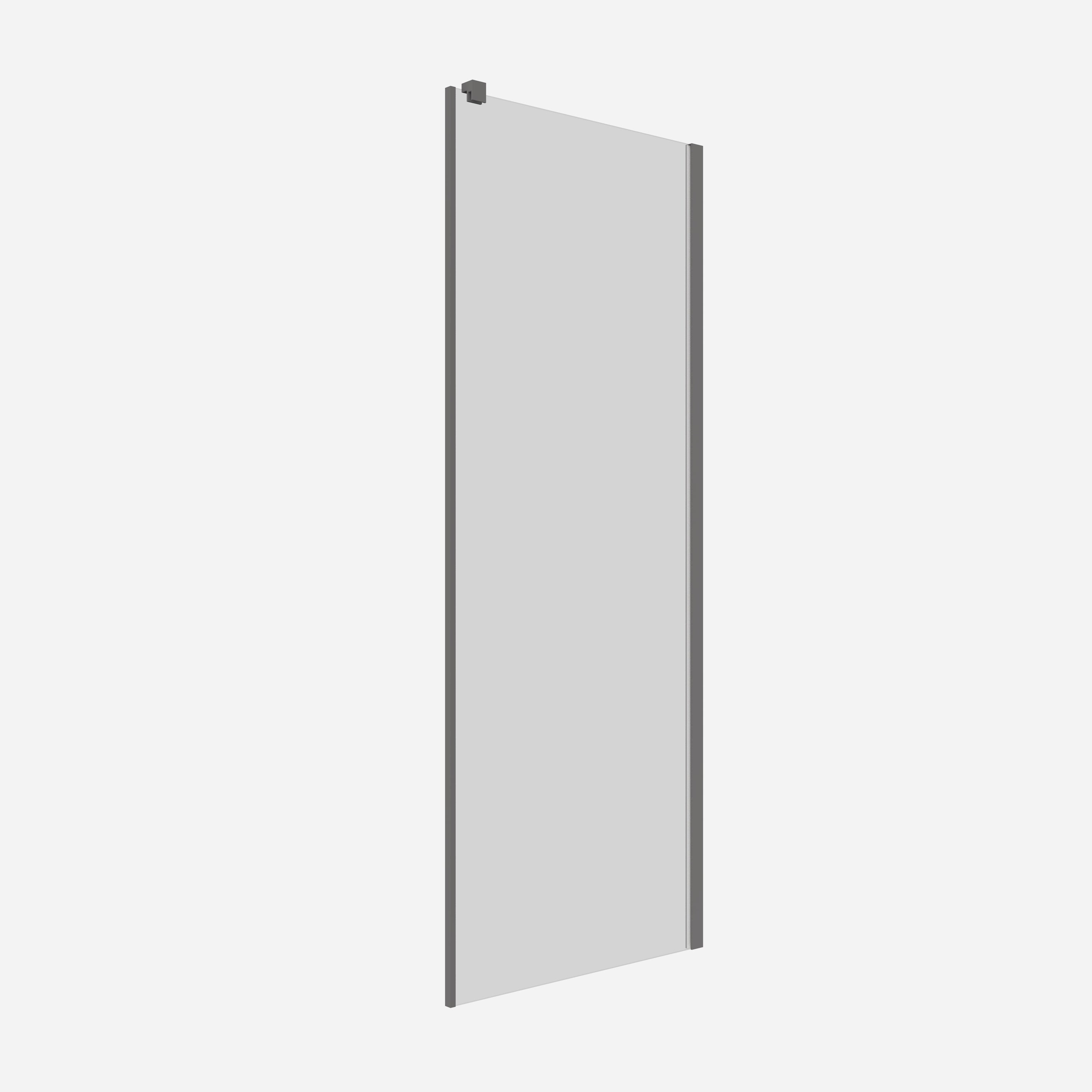Crosswater Optix 10 Pivot Door 1400 with Inline Panel & 800 Side Panel