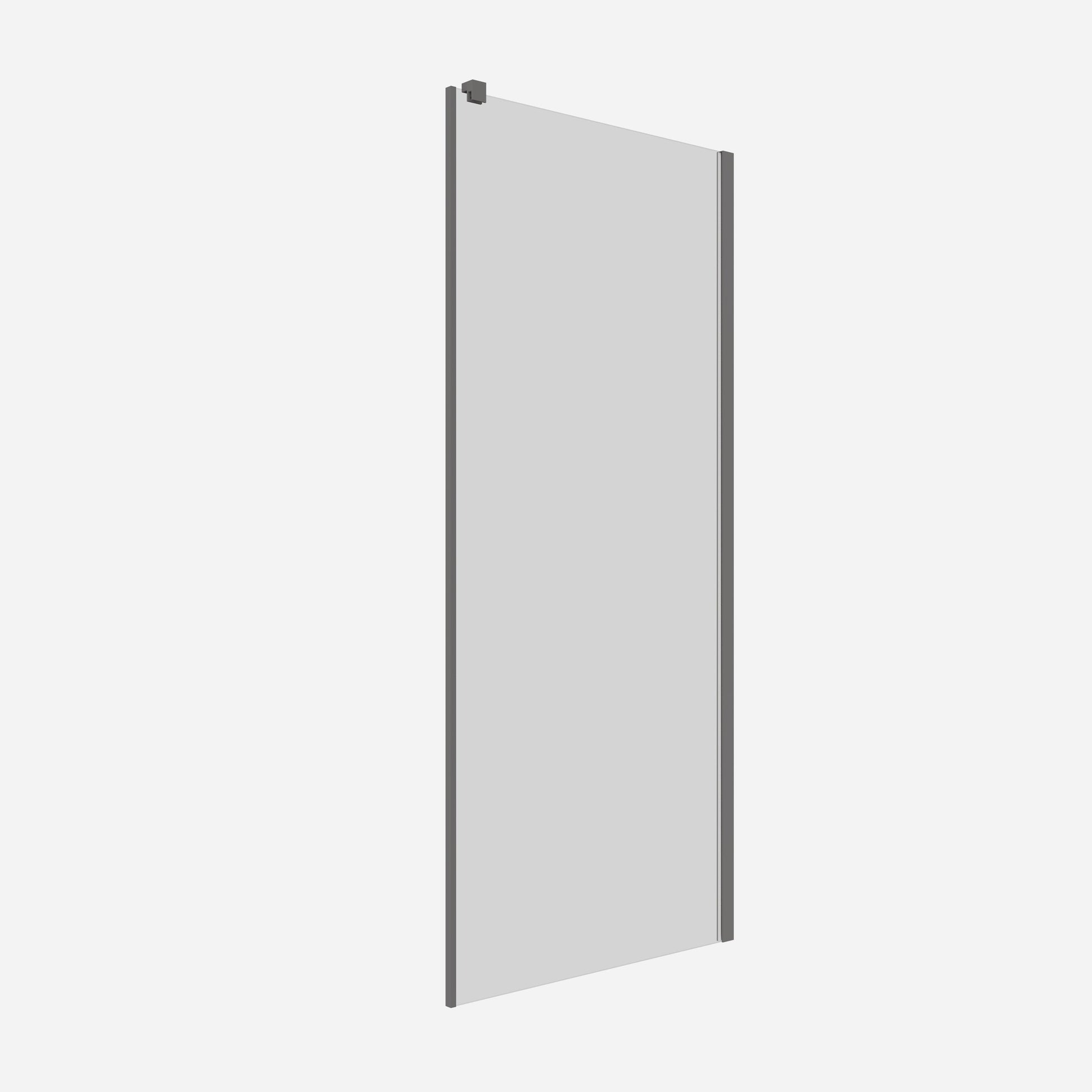 Crosswater Optix 10 Pivot Door 1000 with Inline Panel & 900 Side Panel