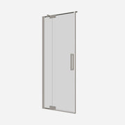 Crosswater Optix 10 Pivot Door 800 with Inline Panel & 900 Side Panel in Brushed