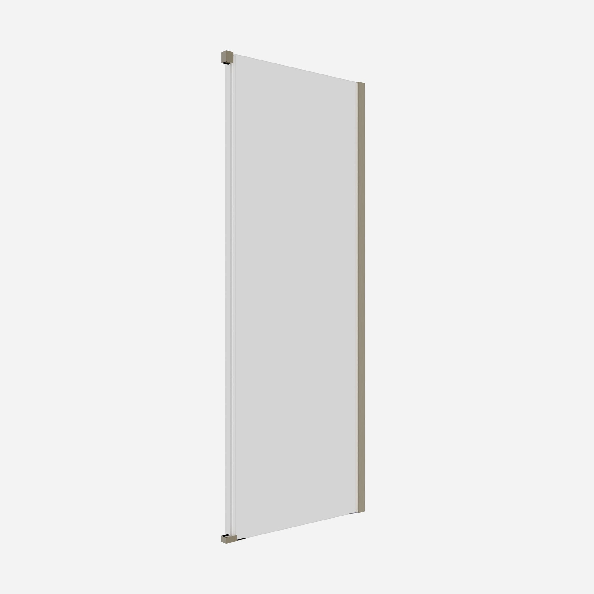 Optix Side Panel for Slider Brused Brass