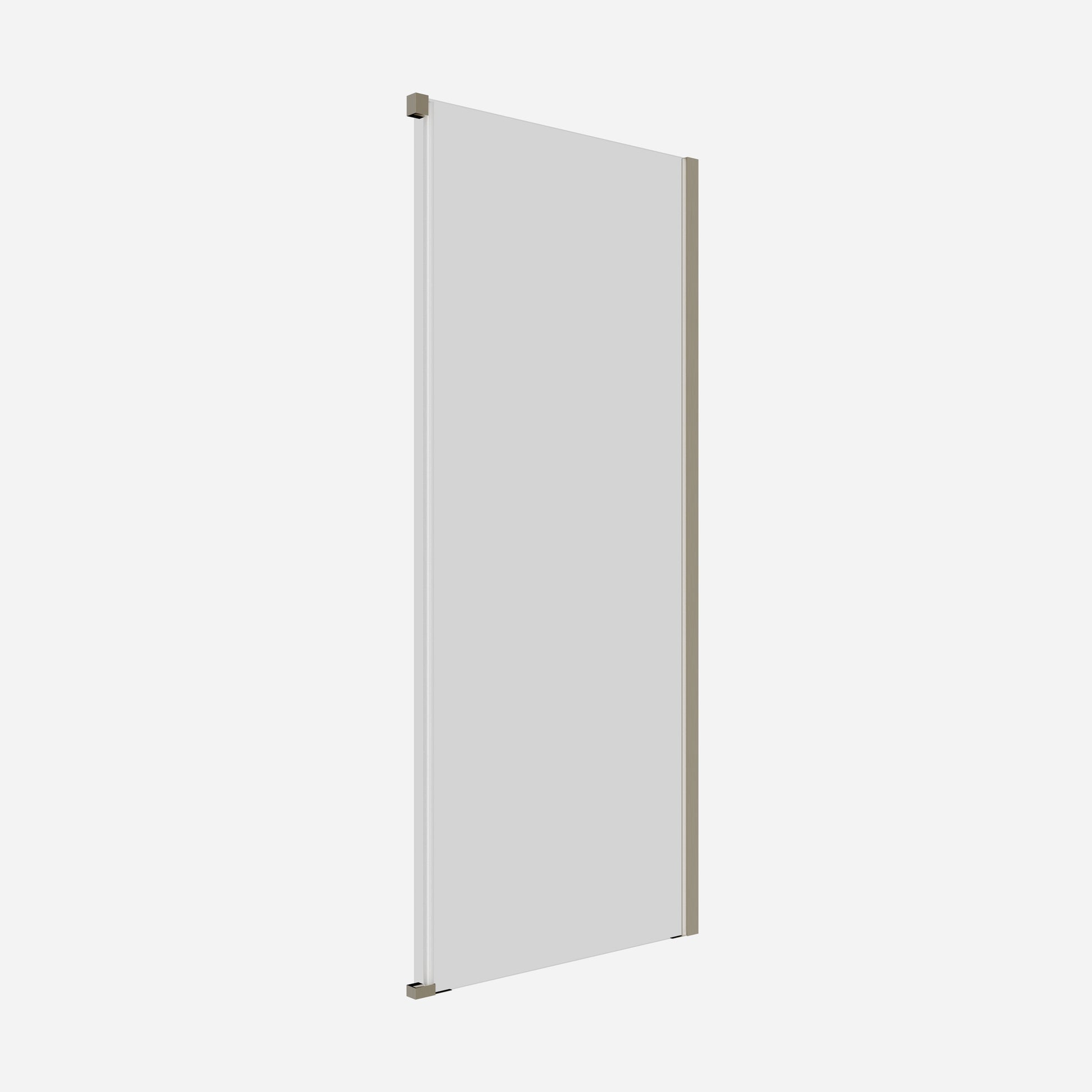 Optix Side Panel for Slider Brused Brass
