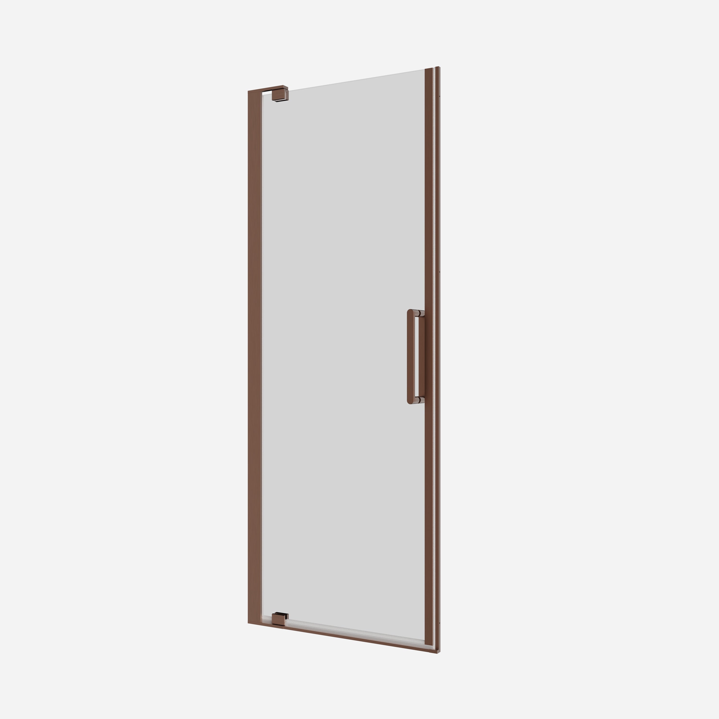 Crosswater Optix 10 Pivot Door 800 with 800 Side Panel