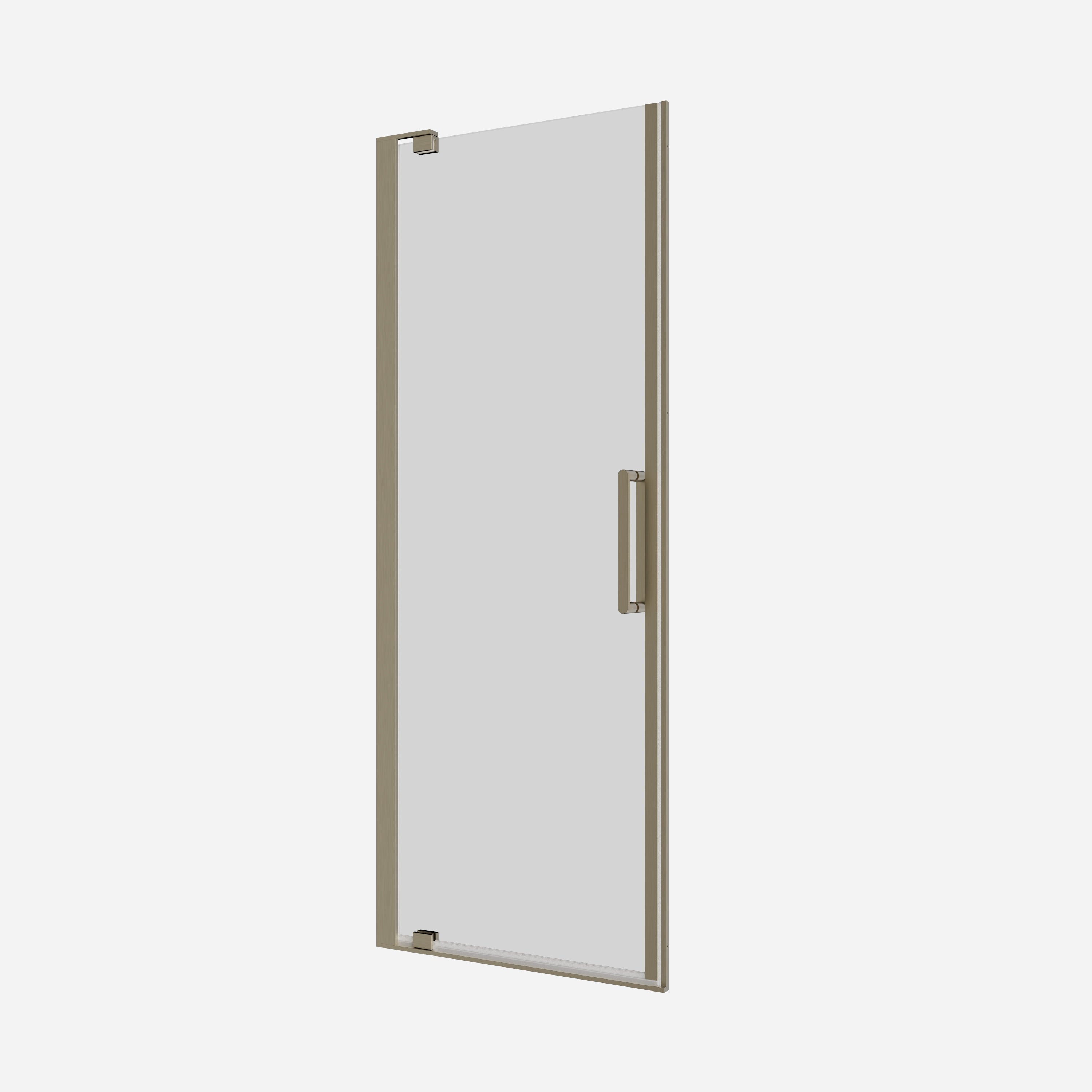 Crosswater Optix 10 Pivot Door 800 with 800 Side Panel