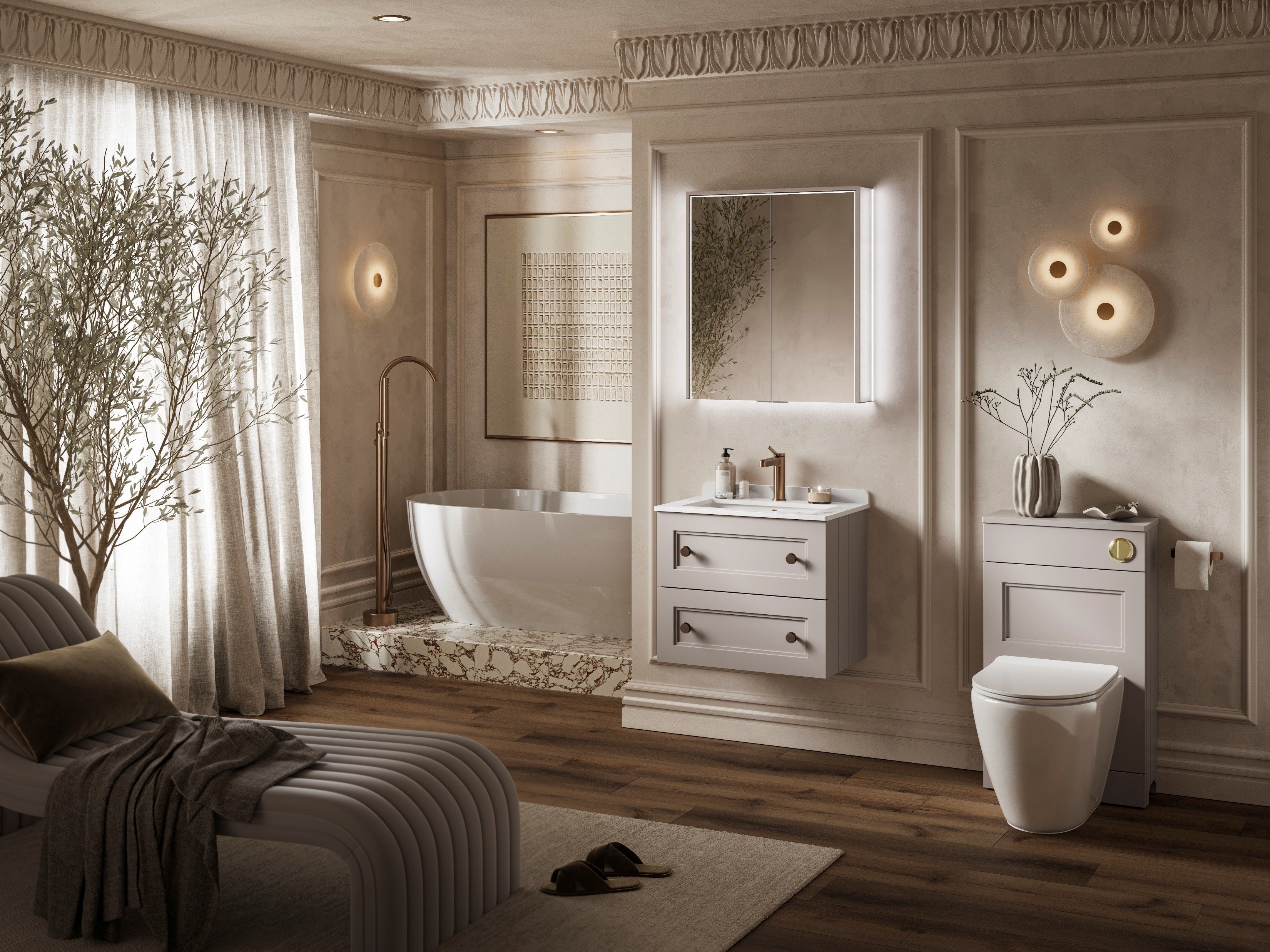 HIB Odelle Coloris Recessed Cabinet