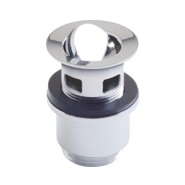 Slotted Captive Basin Waste 1.1/4" Chrome